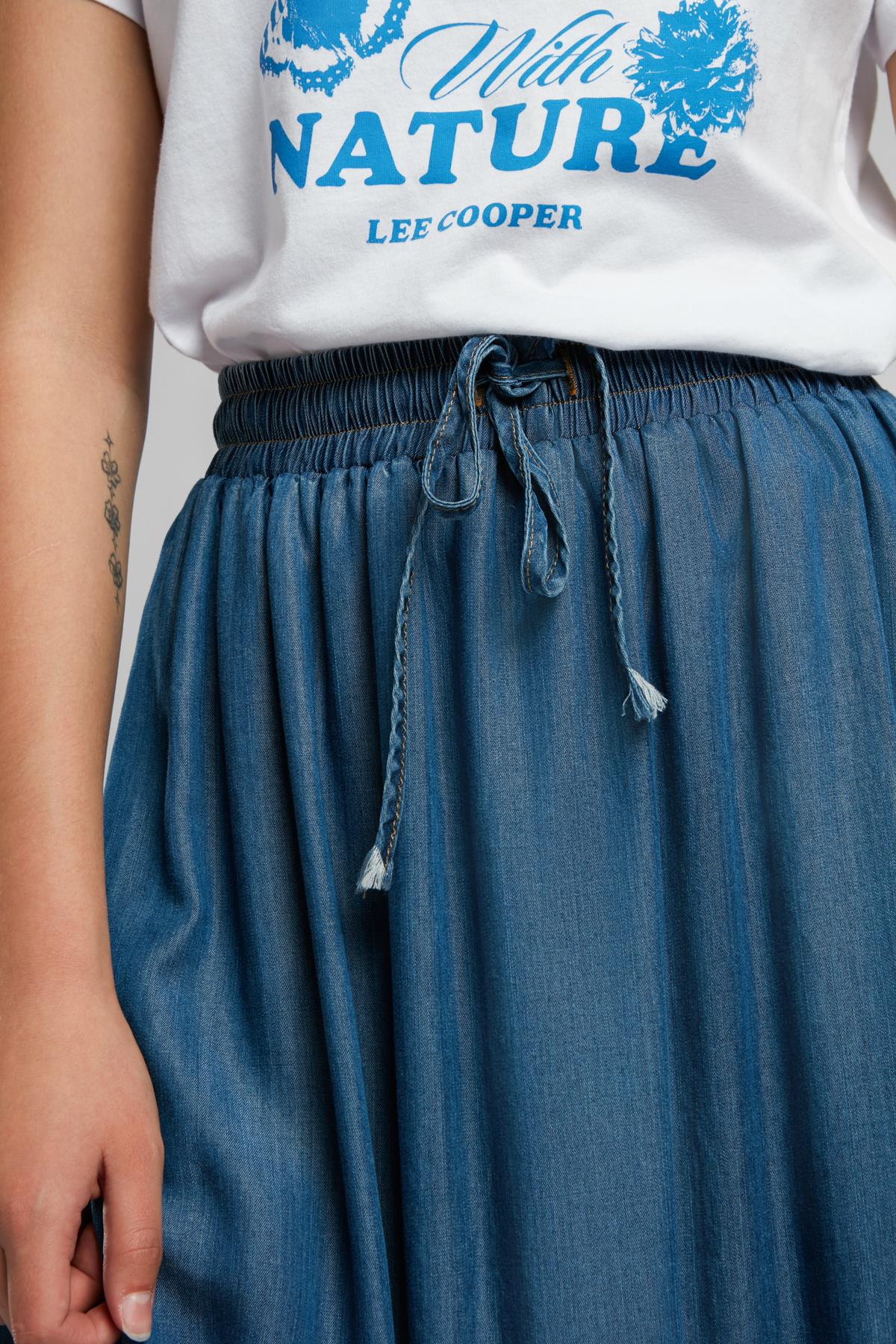 Megan Kadın Jean Etek