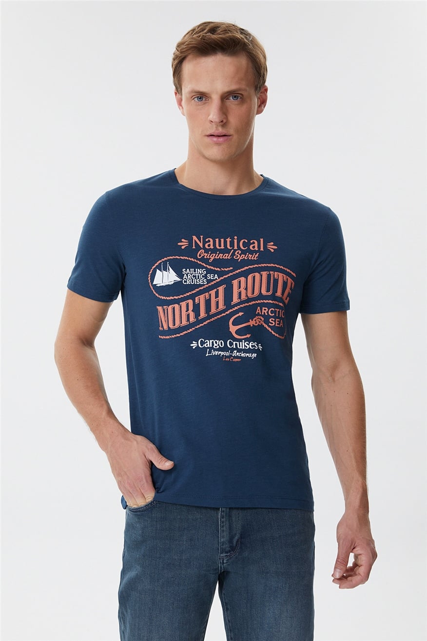 Merlin Erkek O Yaka T-Shirt