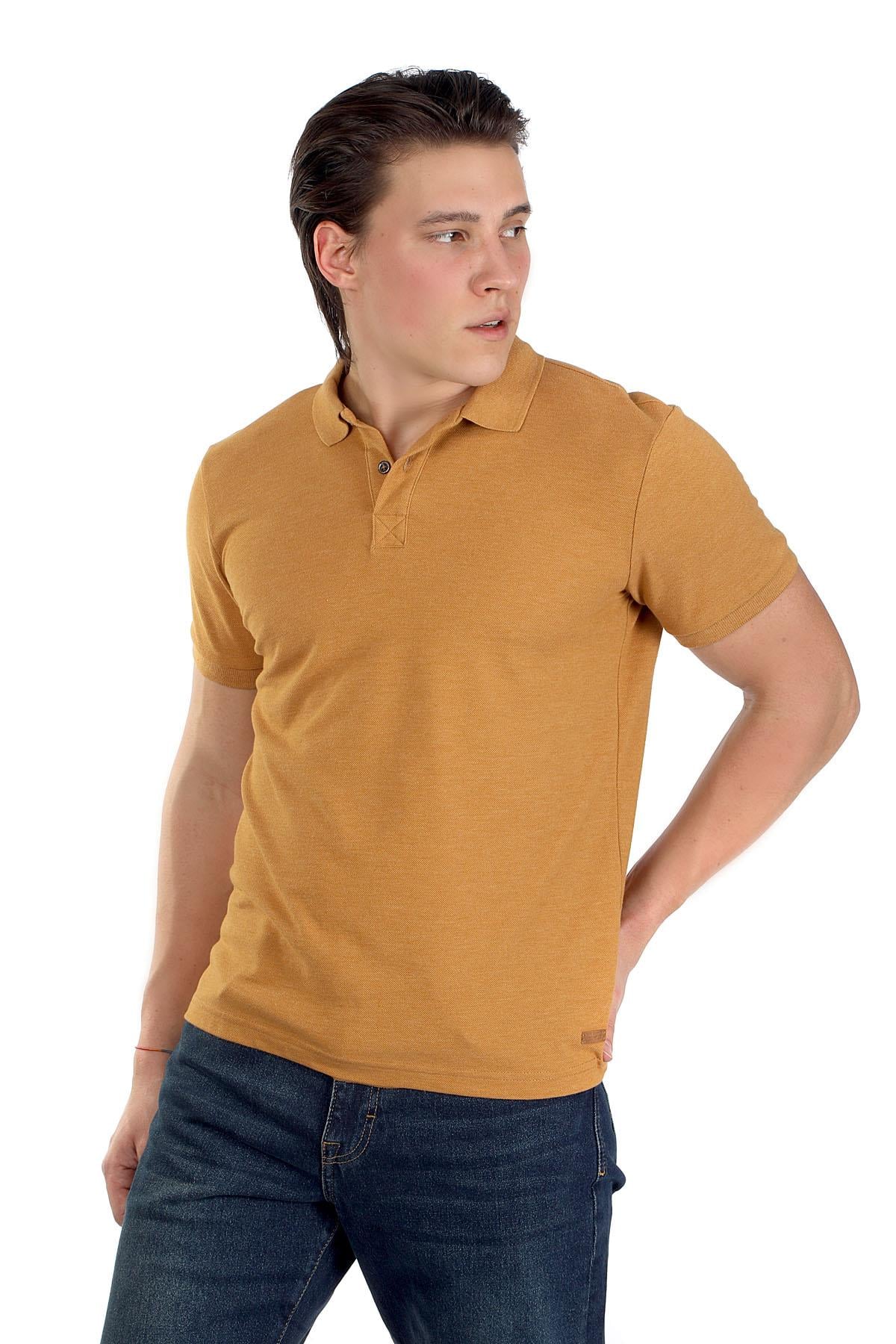 Mıles Erkek Pike Polo Yaka T-Shırt K.Hardal