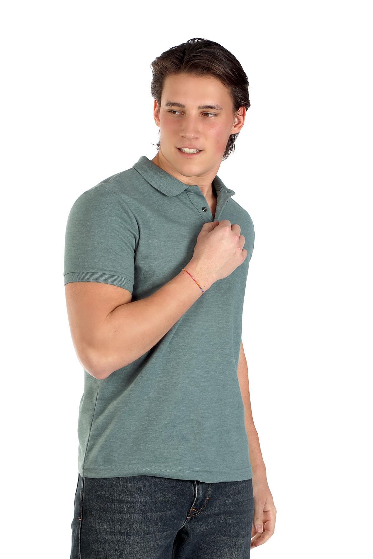 Miles Erkek Pike Polo Yaka T-Shirt Yeşil