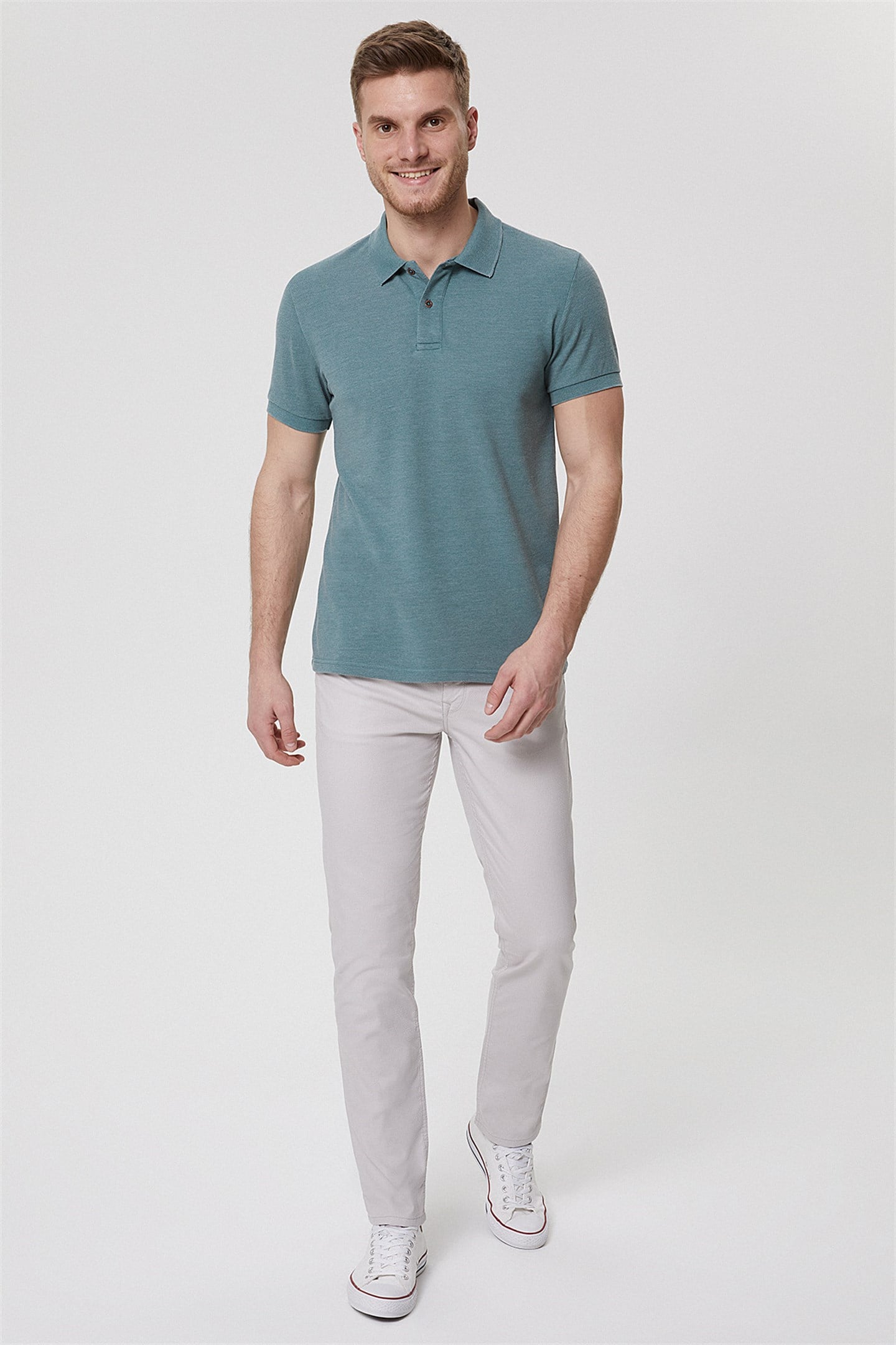 MILESS ERKEK POLO YAKA T-SHIRT