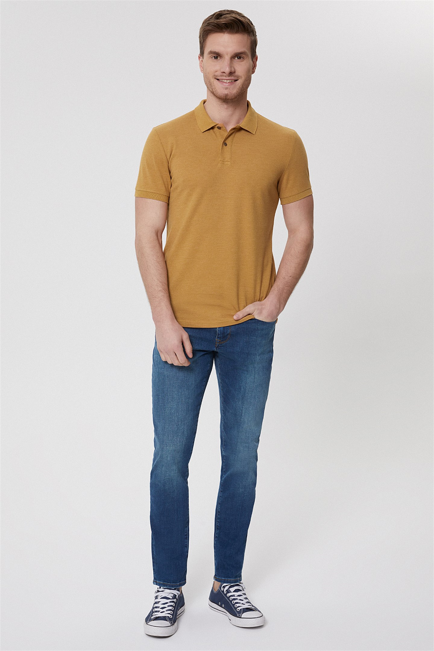 MILESS ERKEK POLO YAKA T-SHIRT