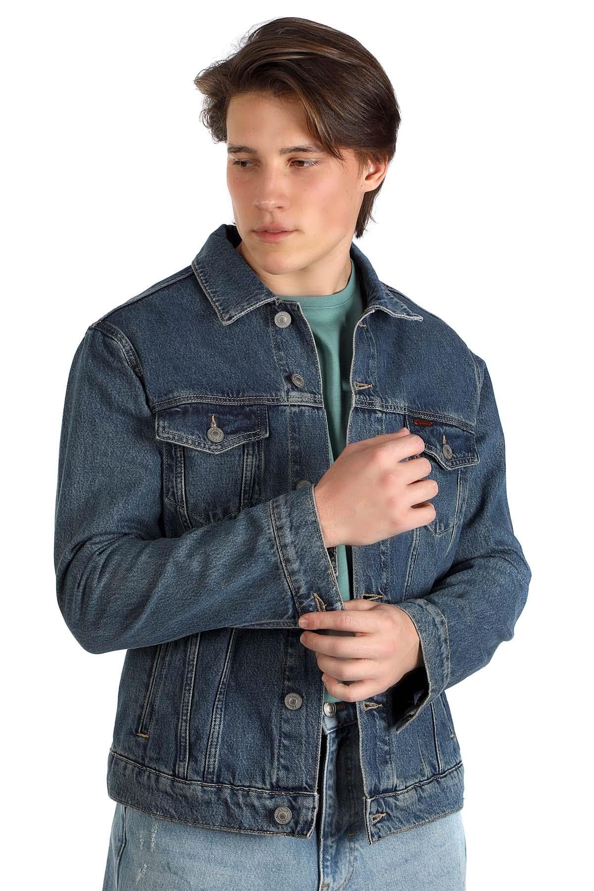 NAGOYA ERKEK JEAN CEKET
