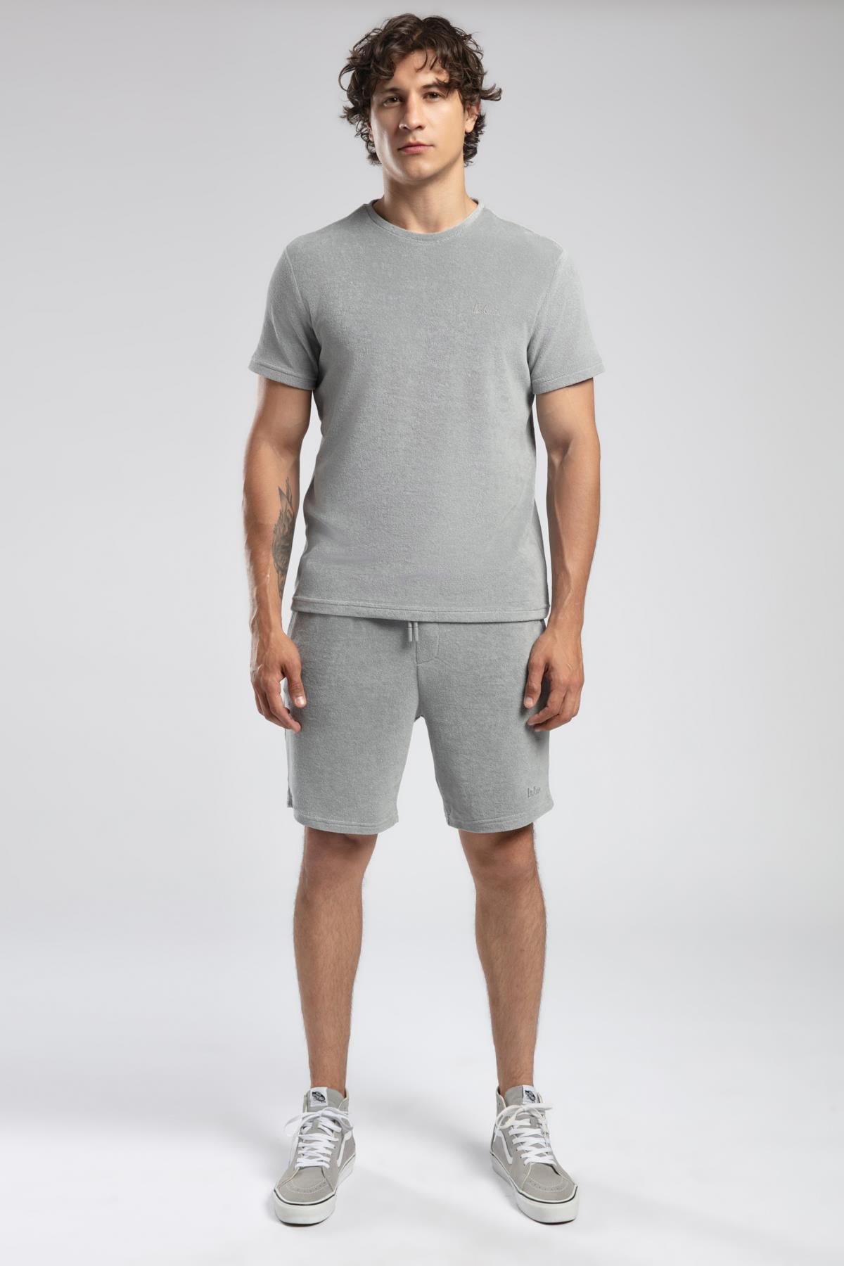Naul Erkek O Yaka T-Shirt Gri