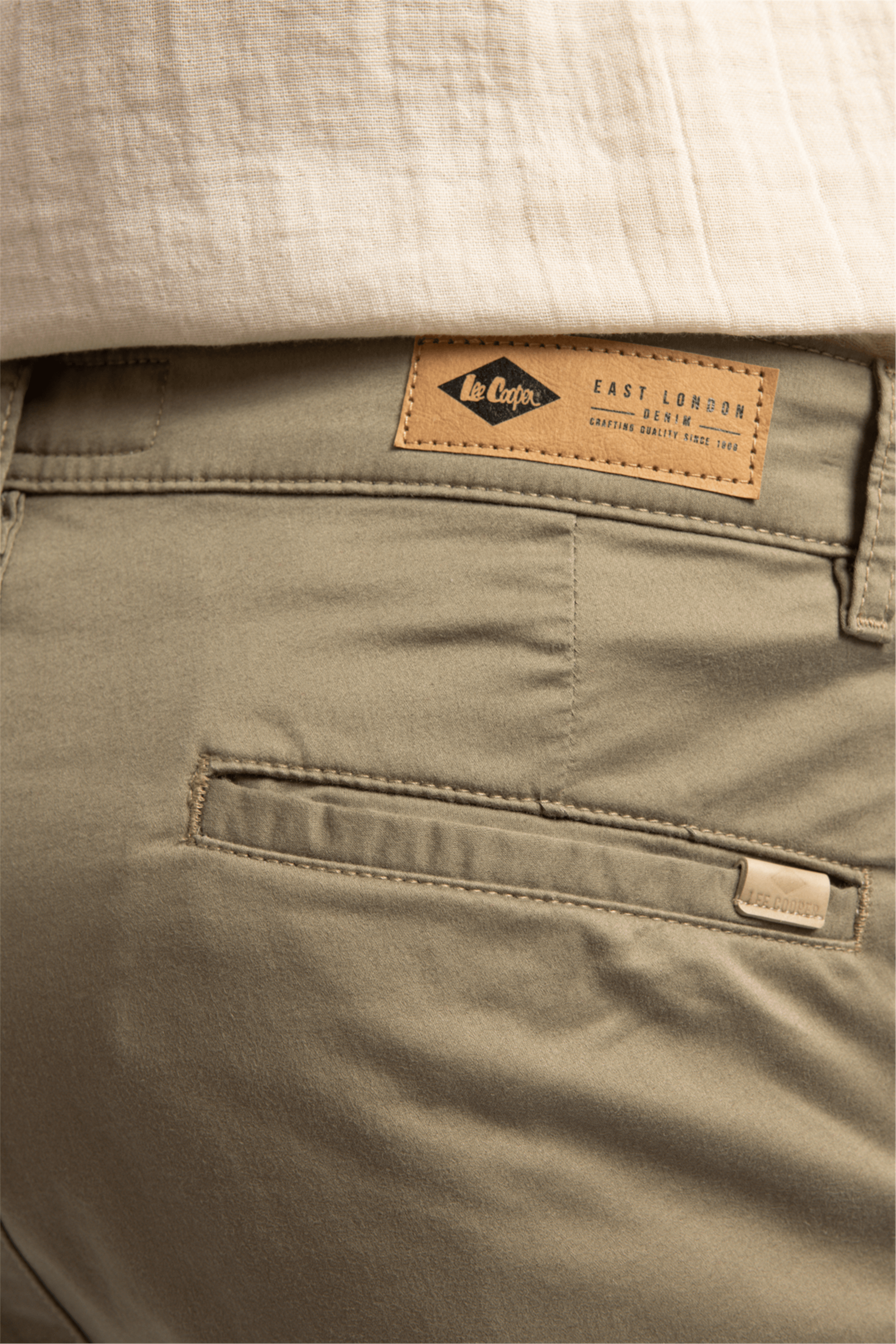 New Chıno 2 Erkek Slim Straight Fit Pamuklu Pantolon Haki