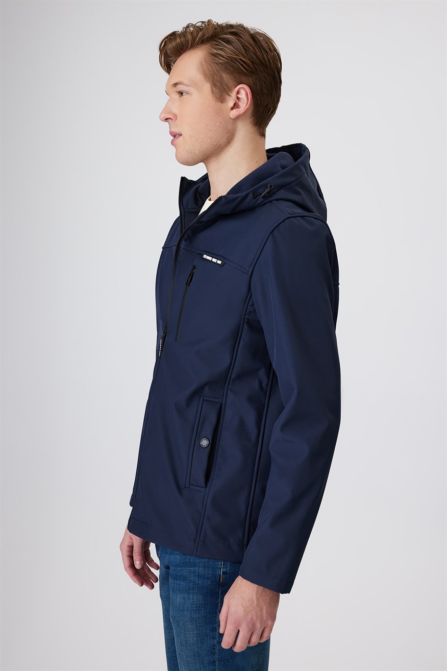 New Neron Erkek Mont Lacivert