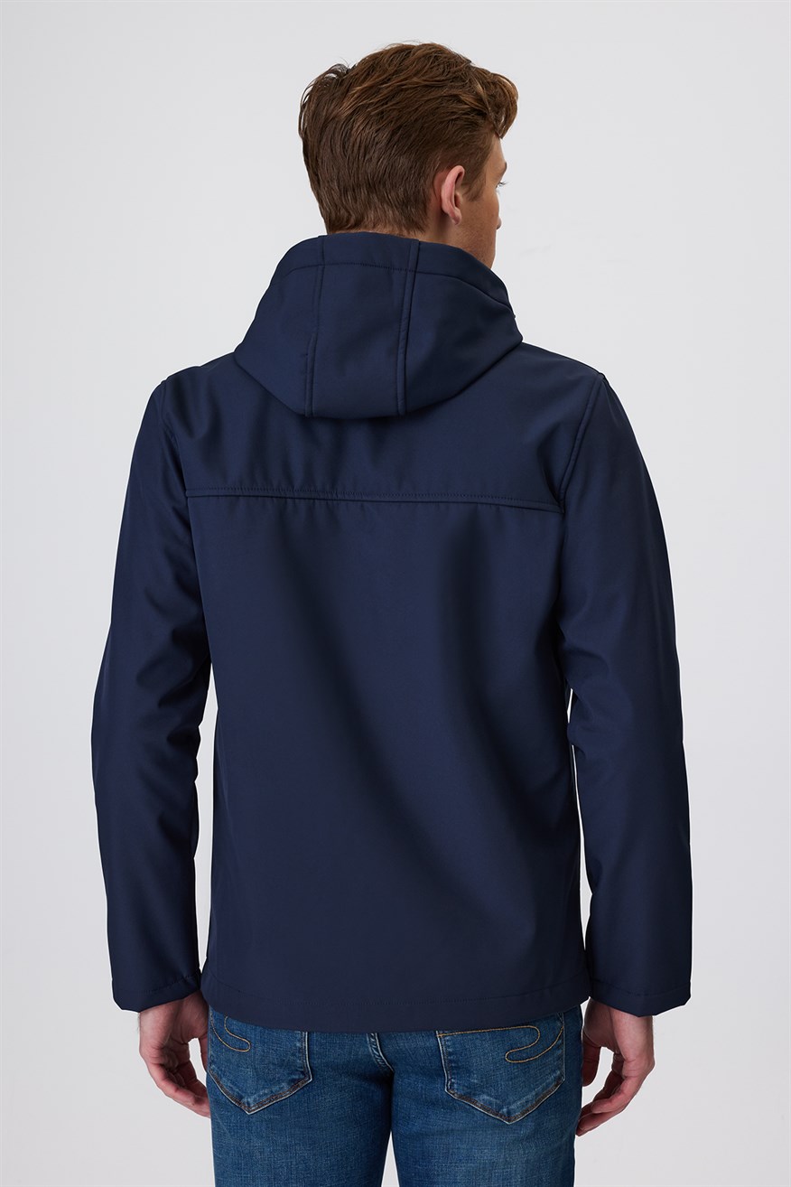 New Neron Erkek Mont Lacivert