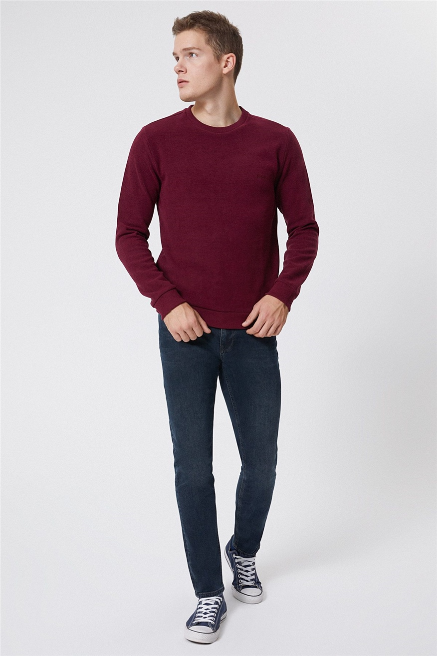 Newdwade Erkek O Yaka Sweatshirt