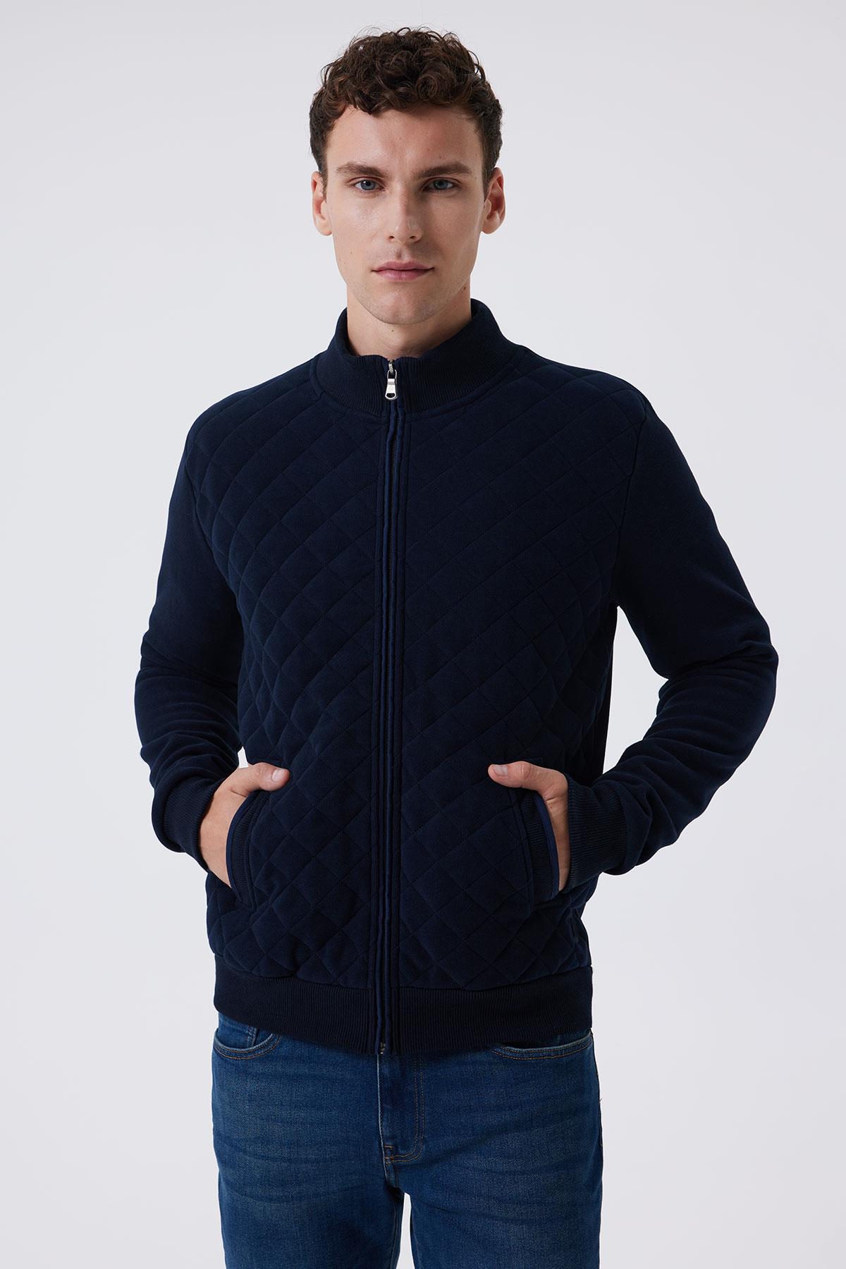 Newjump Erkek Ferm. Hırka Lacivert 