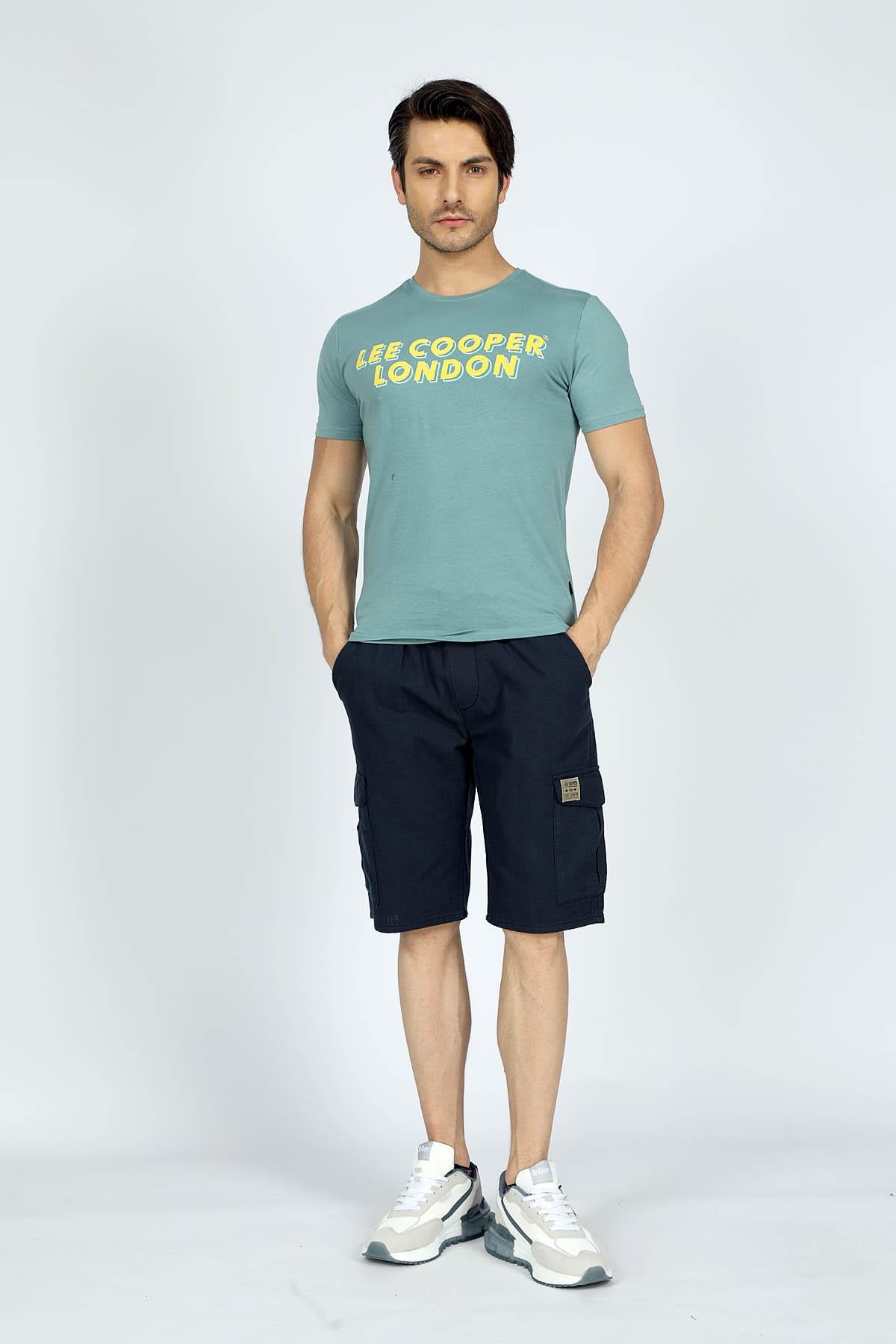 Newso Erkek Dokuma Şort Lacivert