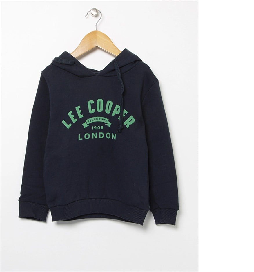 Newyork Erkek Çocuk Kapüşonlu Sweatshirt Lacivert