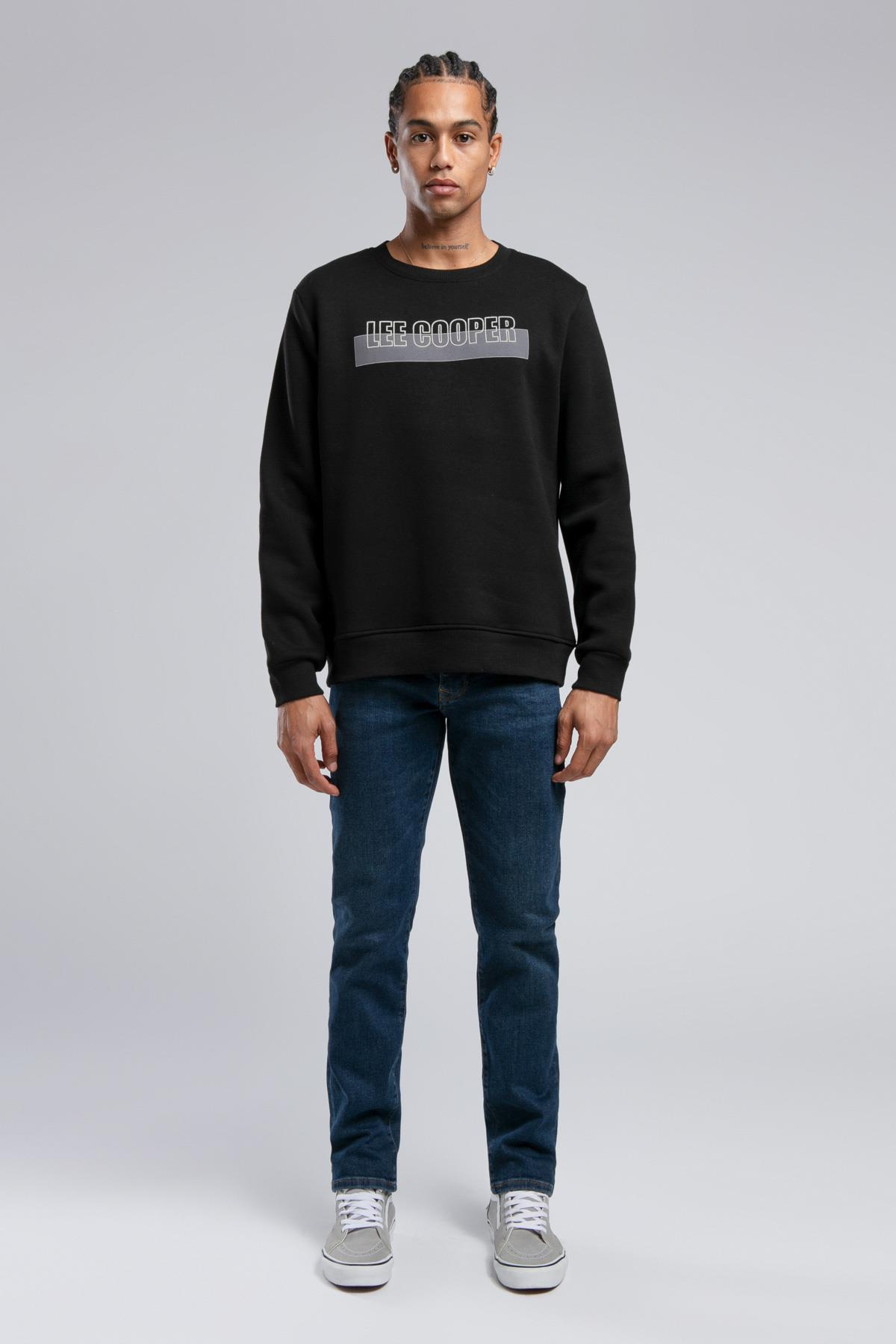 Noah Erkek O Yaka Sweatshirt Siyah
