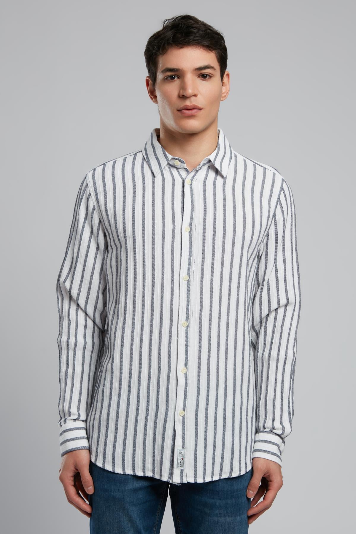 Olezka Erkek U.Kol Dokuma Gömlek