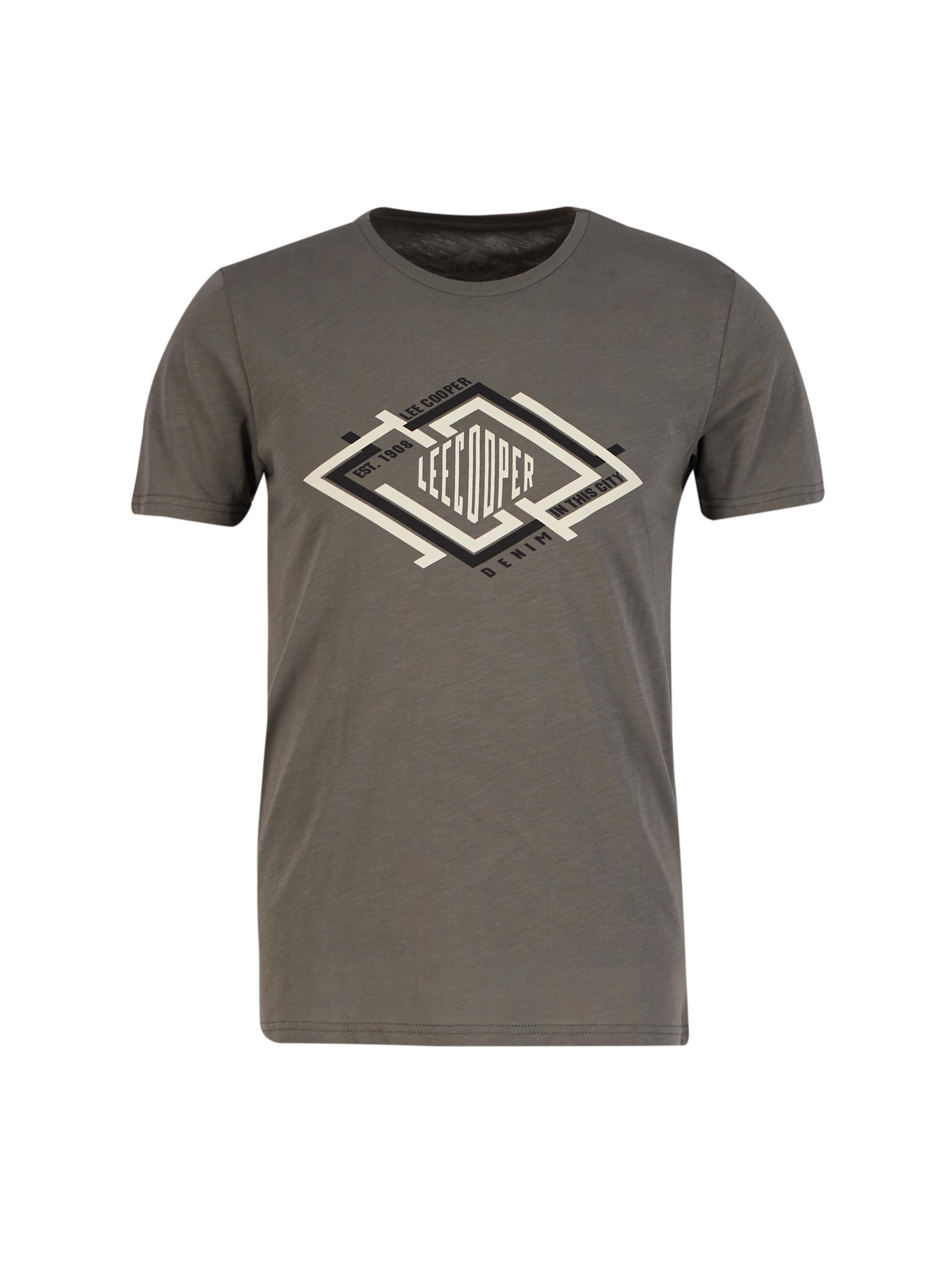 Order Erkek Bisiklet Yaka T-Shirt Haki