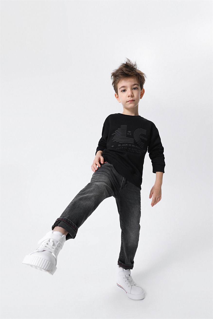 Paul Erkek Çocuk O Yaka Sweatshirt