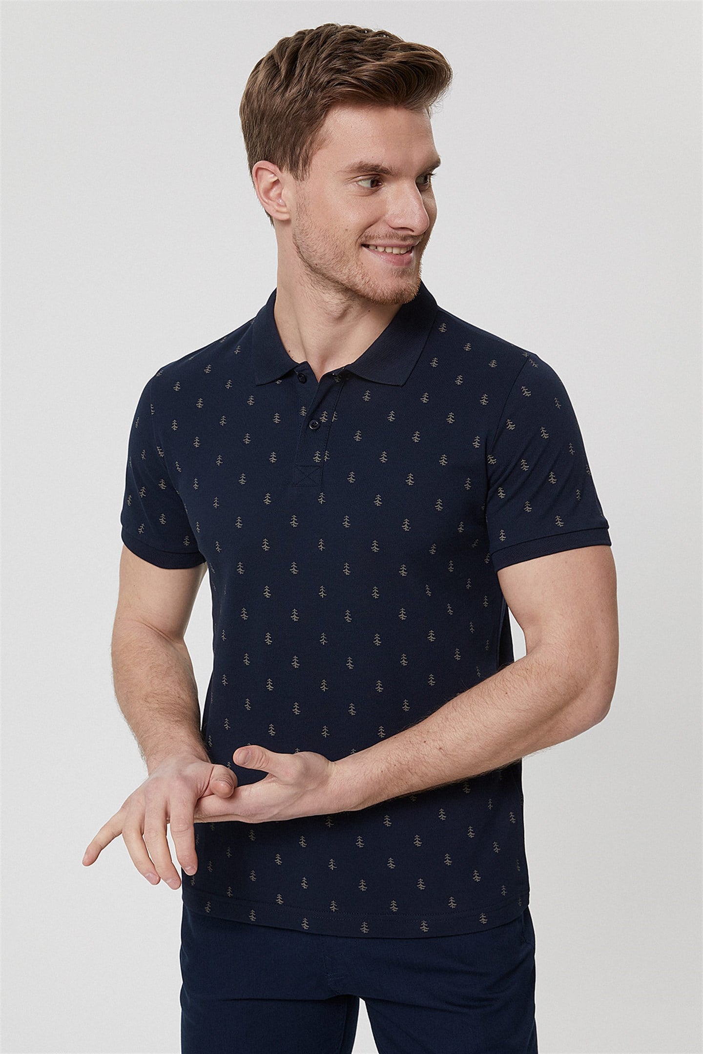 PINE ERKEK POLO YAKA T-SHIRT