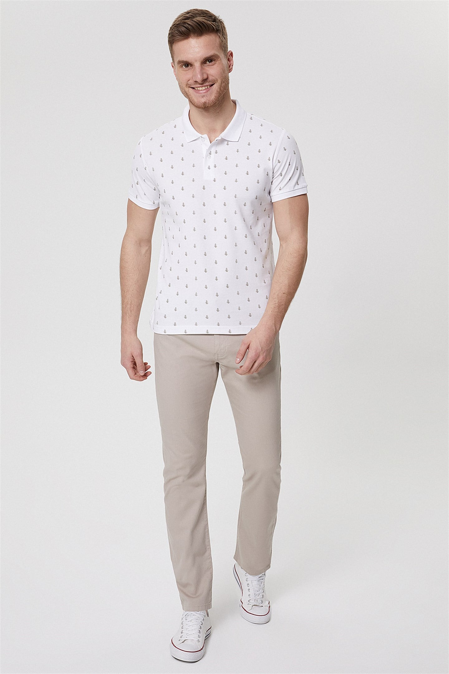PINE ERKEK POLO YAKA T-SHIRT