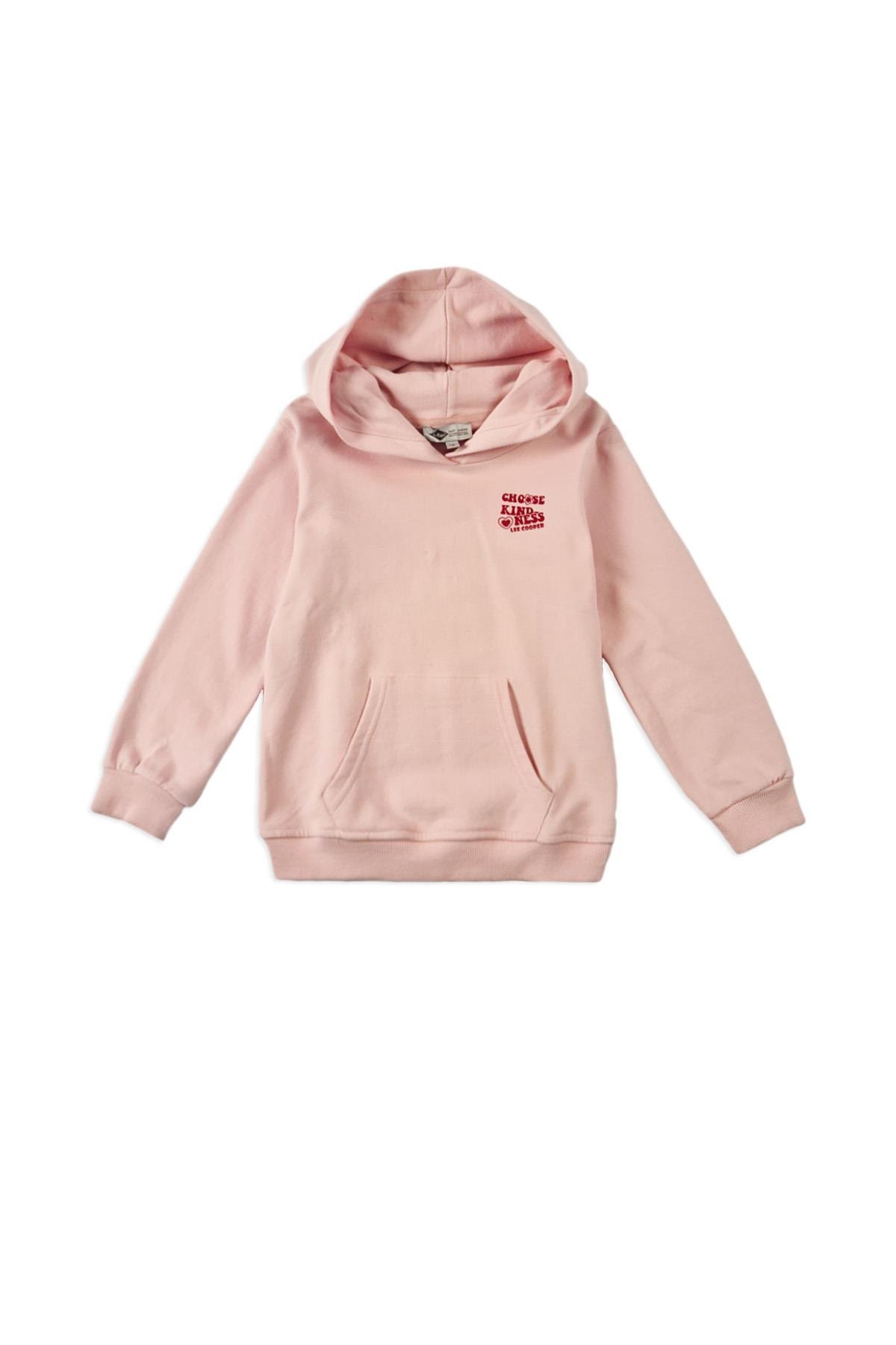 Popcorn Kız Çocuk Sweatshırt Pembe