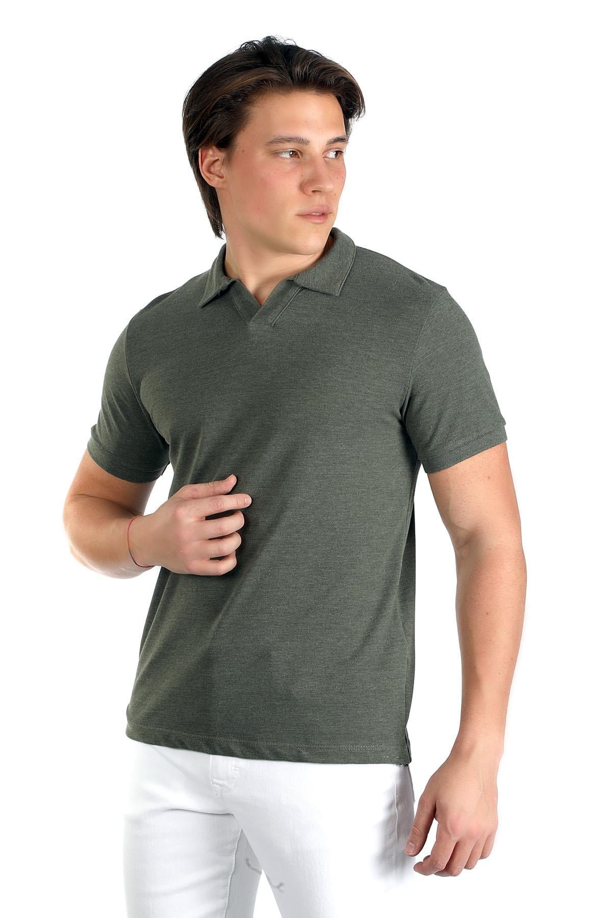 POXLA ERKEK PİKE POLO YAKA T-SHIRT