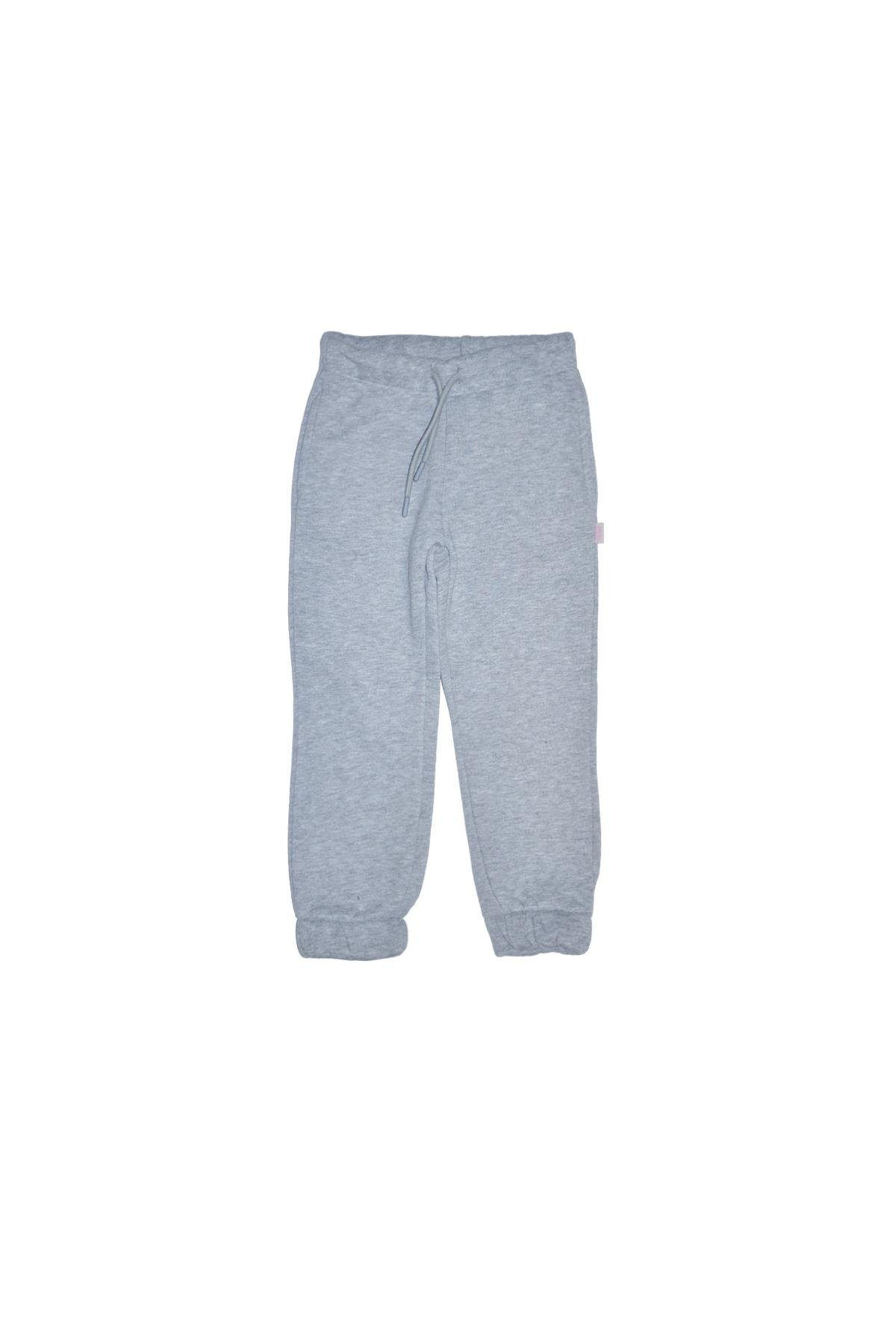 Renzo 2  Kız Çocuk Eşofmanalt Gri Melanj