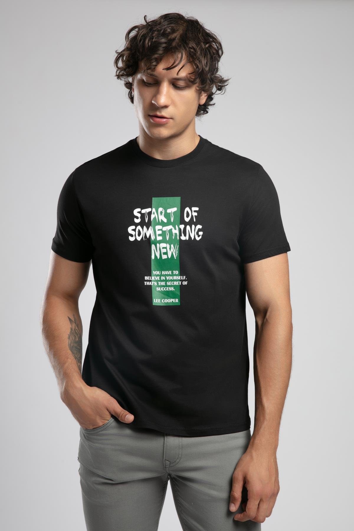 Ric Erkek %100 Pamuk O Yaka T-Shirt