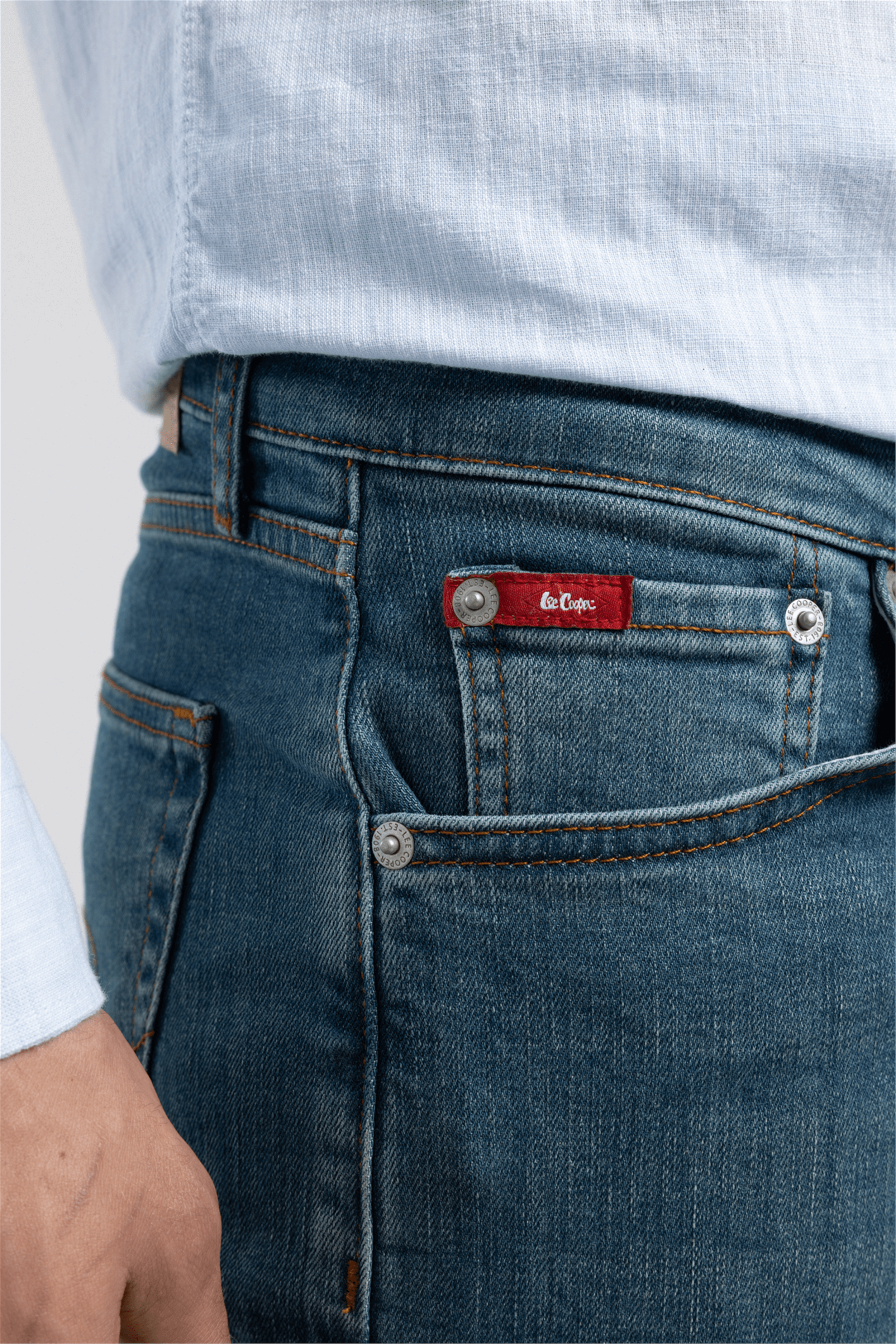 Ricky Erkek Hıgh Rıse Straıght Rahat Kesim Yüksek Bel Düz Paça Jean Pantolon Yeşil