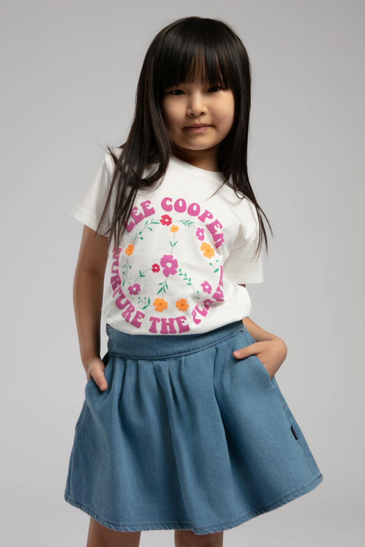 Ripon Kız Çocuk Jean Etek