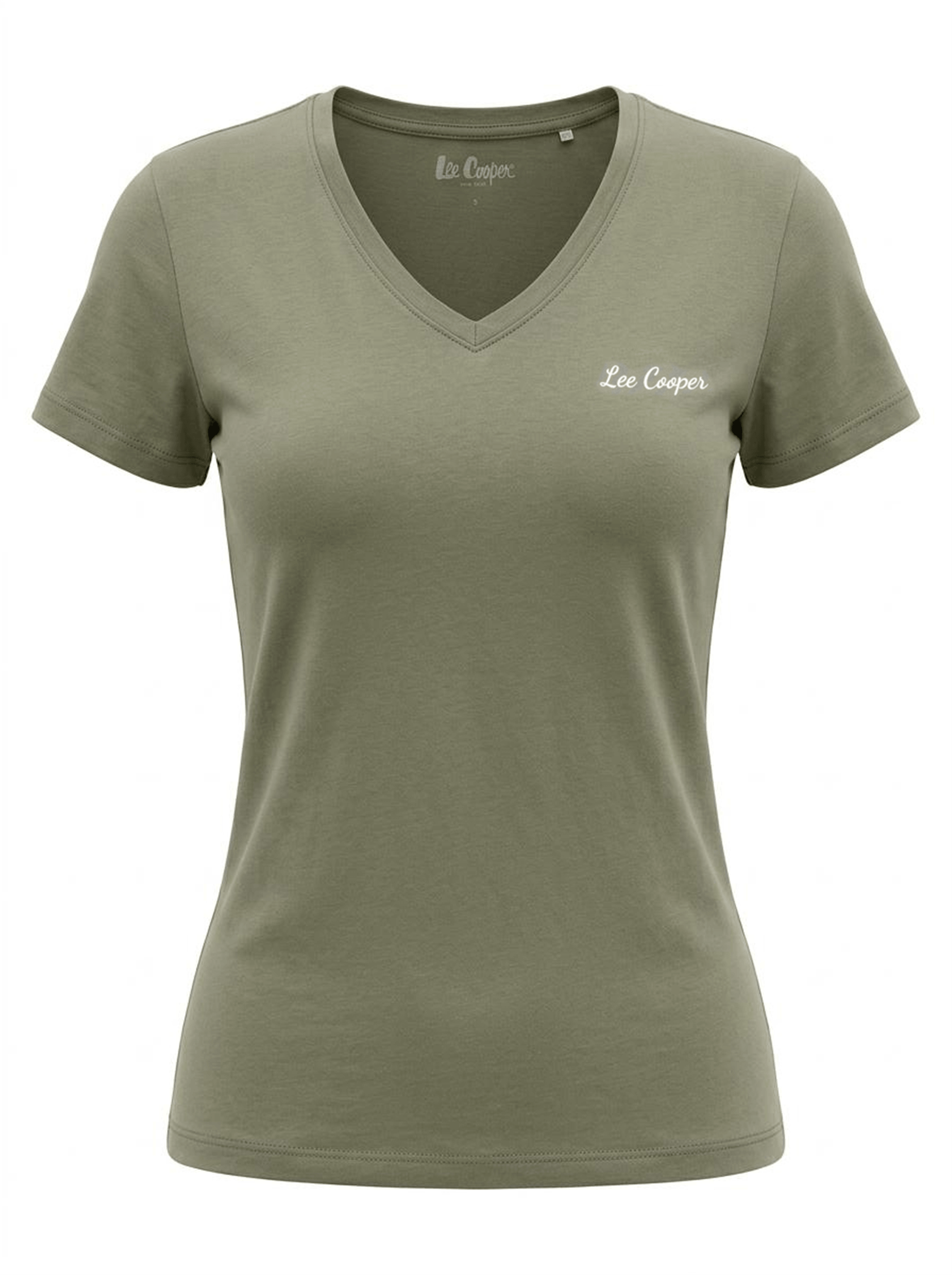 SADE KADIN V YAKA T-SHIRT