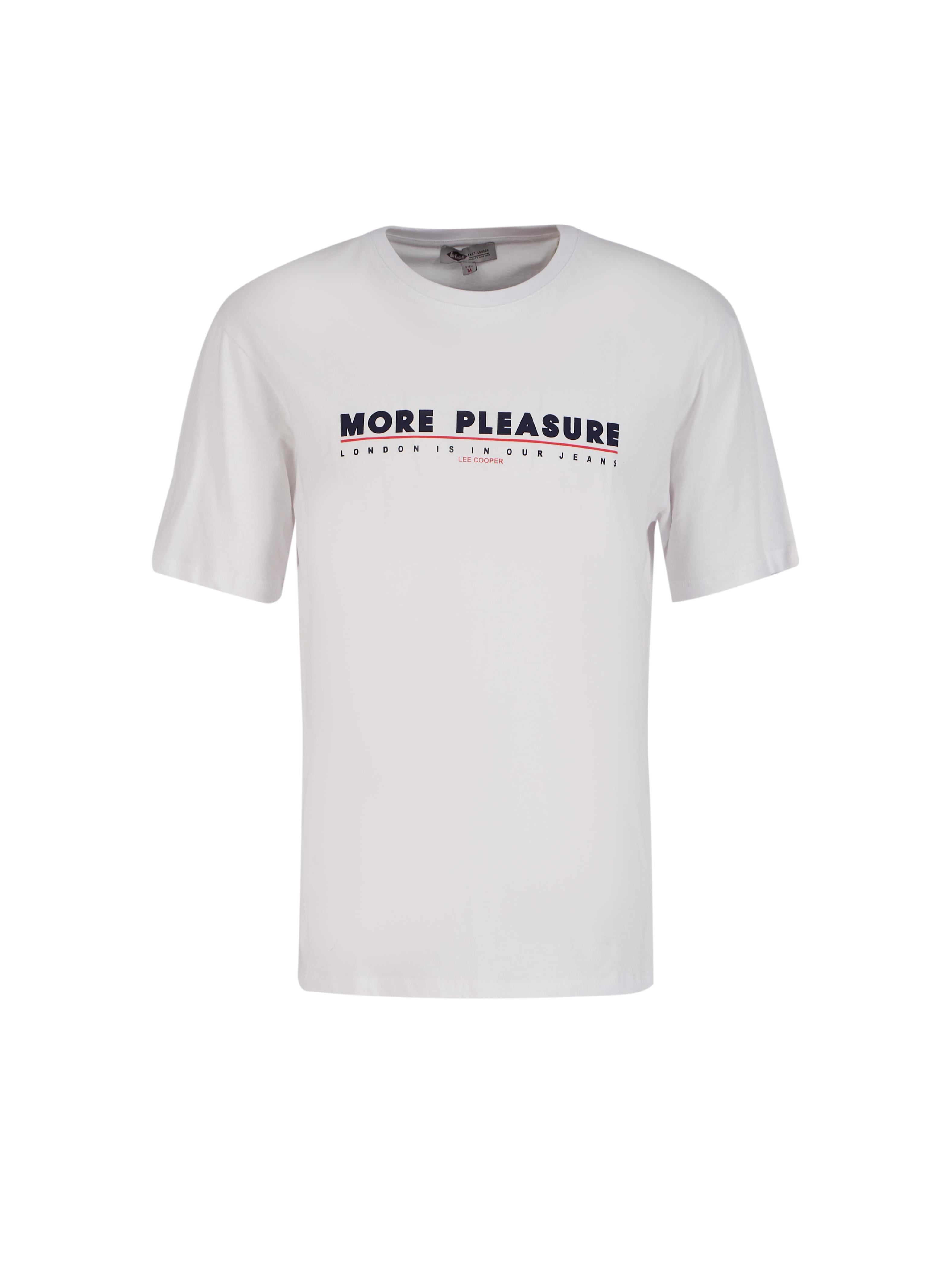 Sanders Erkek Bisiklet Yaka T-Shirt Beyaz
