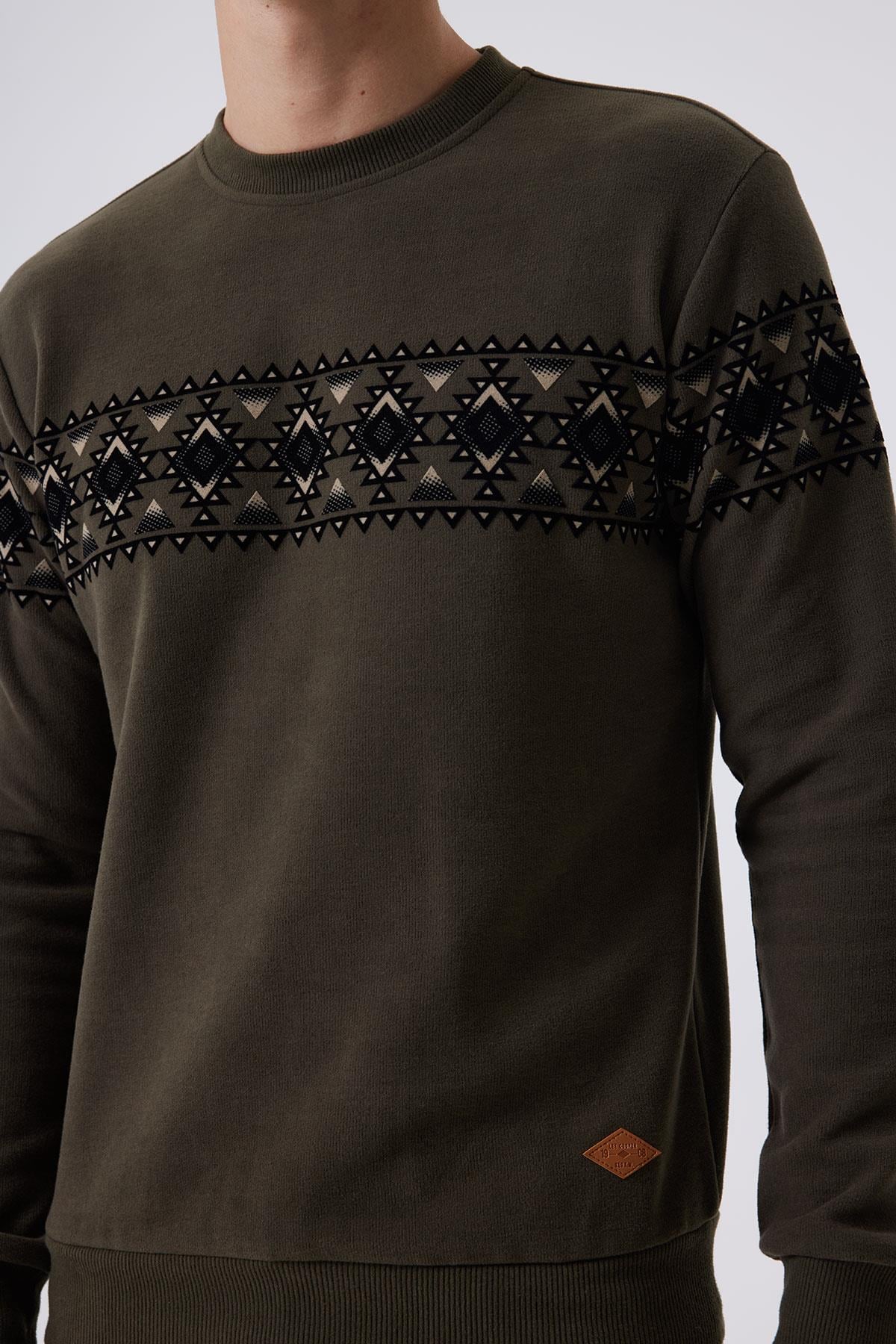 Seth Erkek Selanik Sweatshırt Haki 