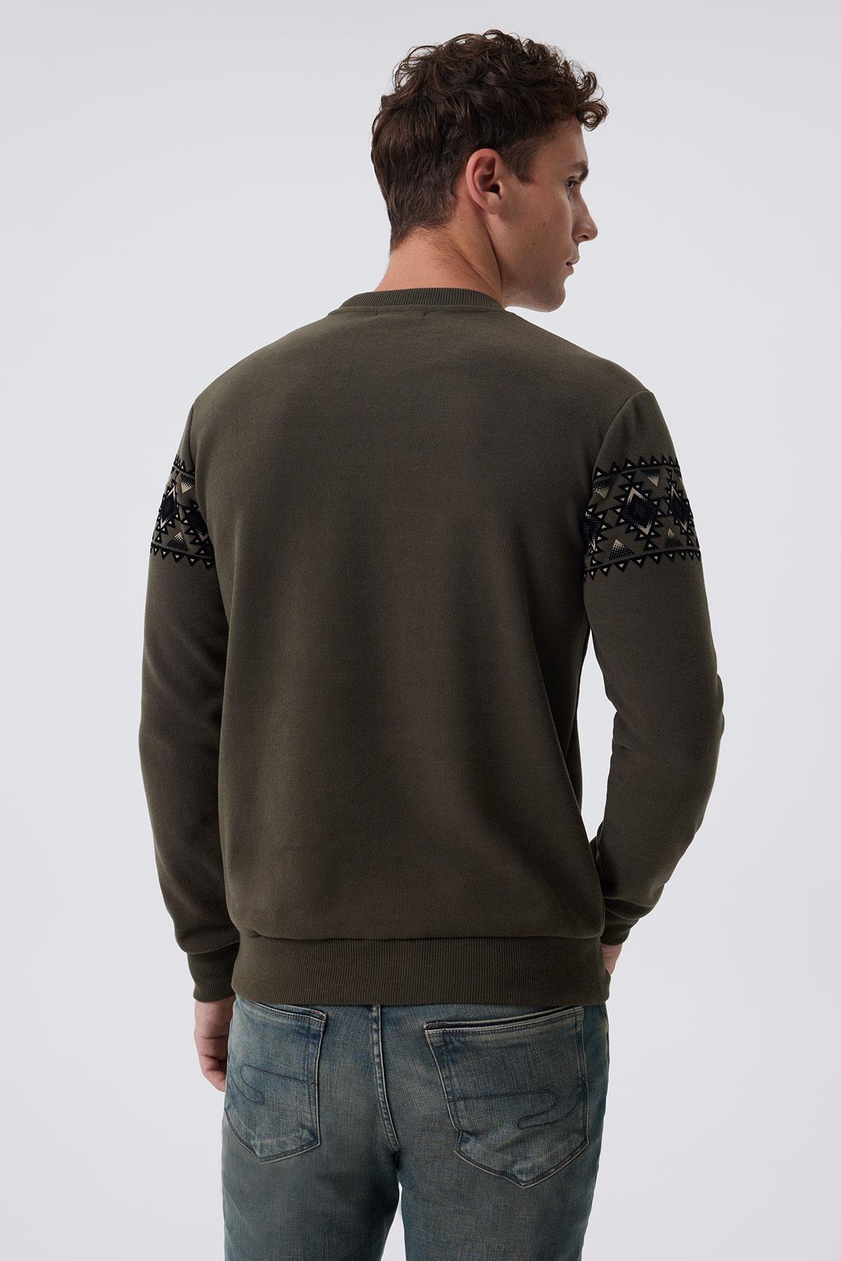 Seth Erkek Selanik Sweatshırt Haki 