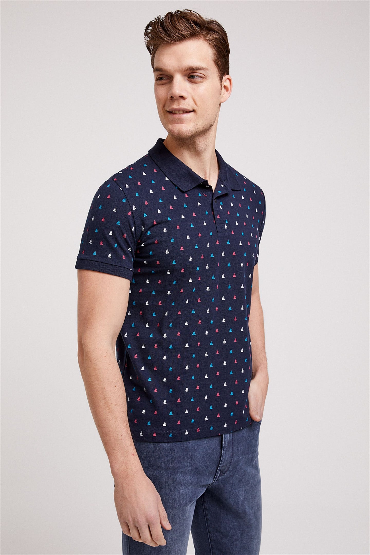 SHIP ERKEK PİKE POLO YAKA T-SHIRT