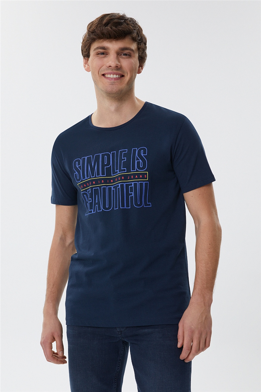 SIMPLE ERKEK O YAKA T-SHIRT