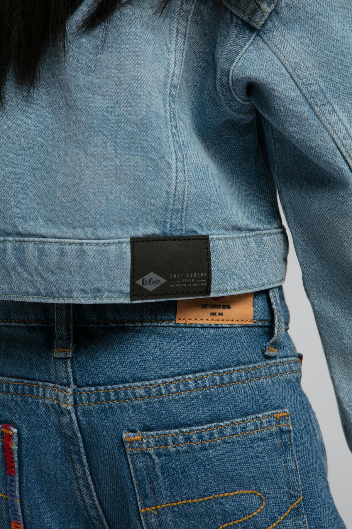 Star Kız Çocuk %100 Pamuk Jean Ceket Denim
