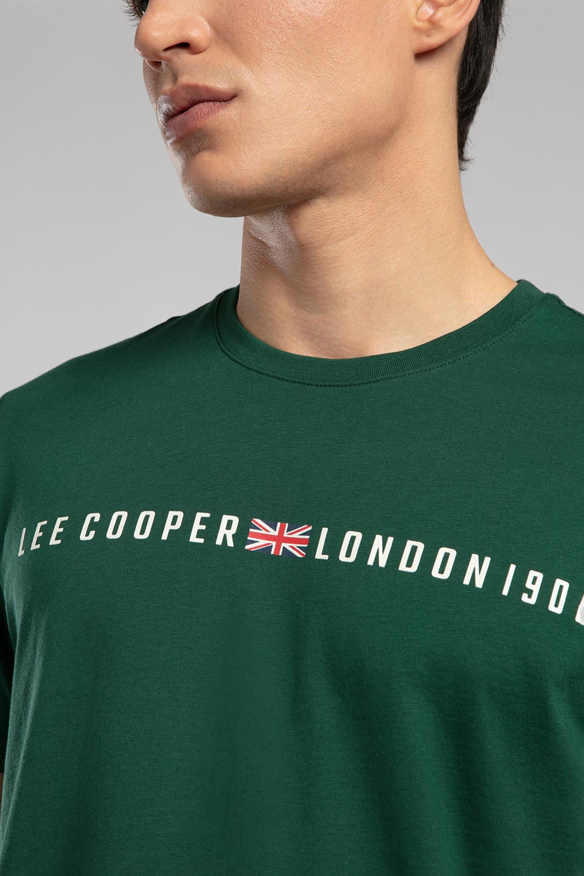 Stew Erkek %100 Pamuk O Yaka T-Shirt Zümrüt