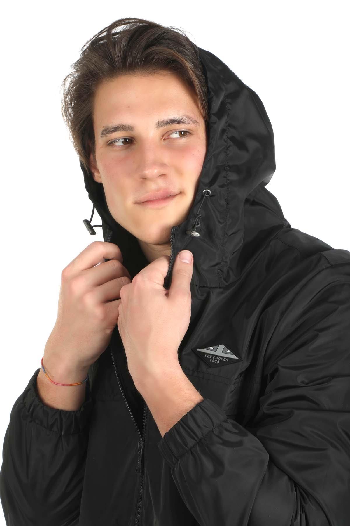 Thomas Erkek Dokuma Mont Siyah