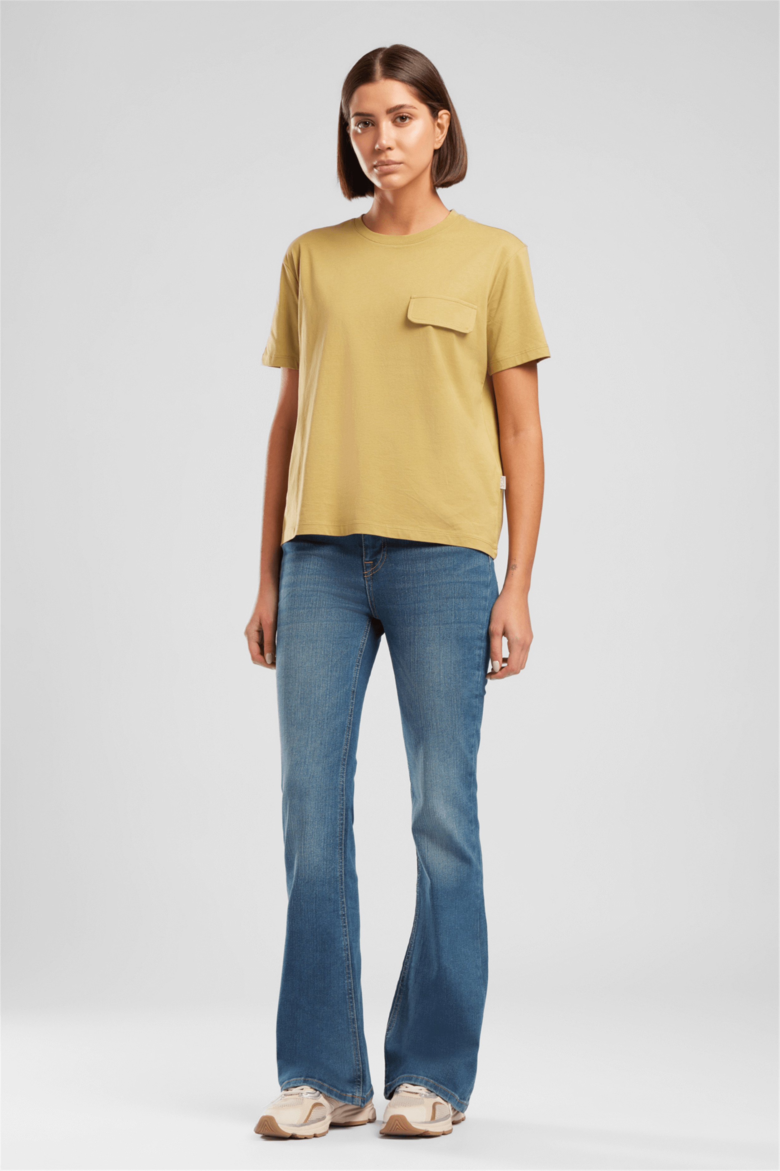 TIPSY KADIN O YAKA T-SHIRT