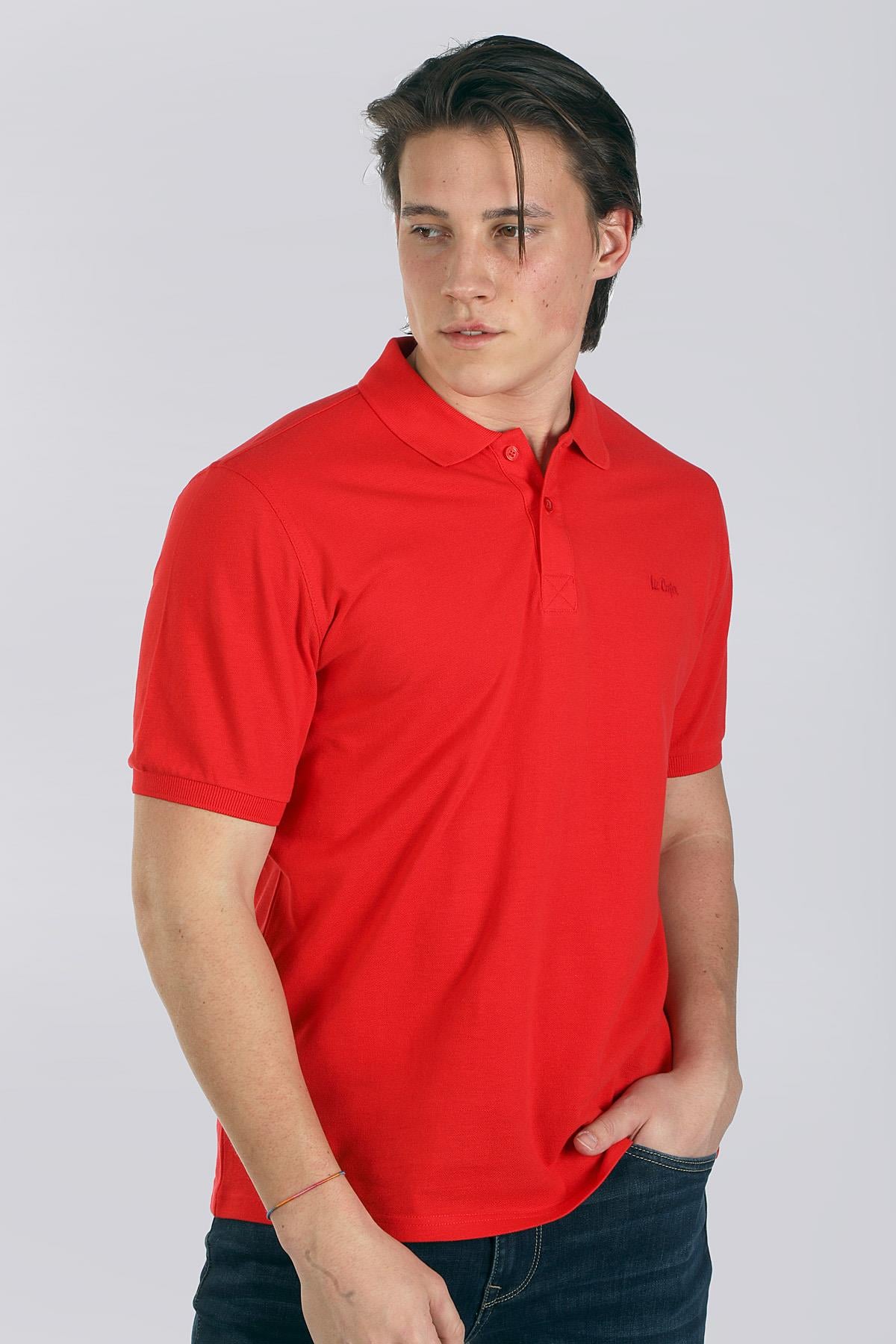 Twıns 1 Erkek Pike Polo Yaka T-Shırt K.Kırmızı