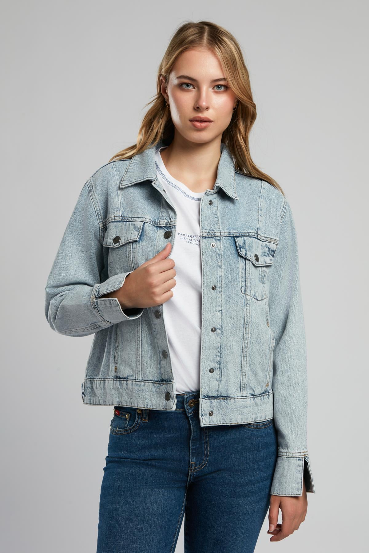 Valery Kadın Jean Ceket