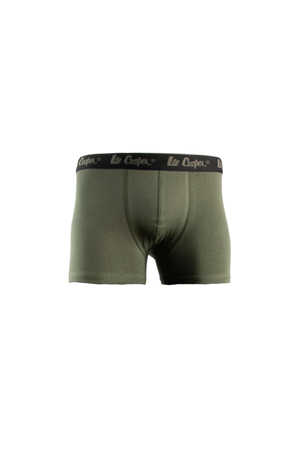 Valley Erkek 2Li Boxer Haki-Siyah