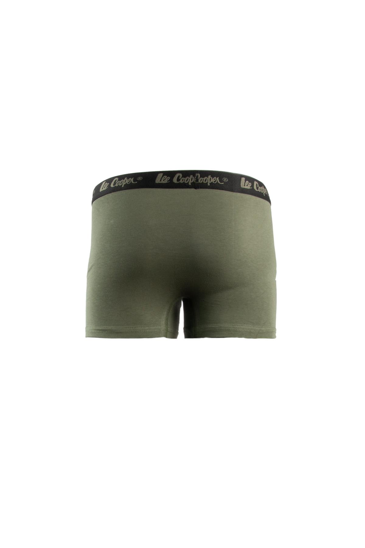 Valley Erkek 2Li Boxer Haki-Siyah