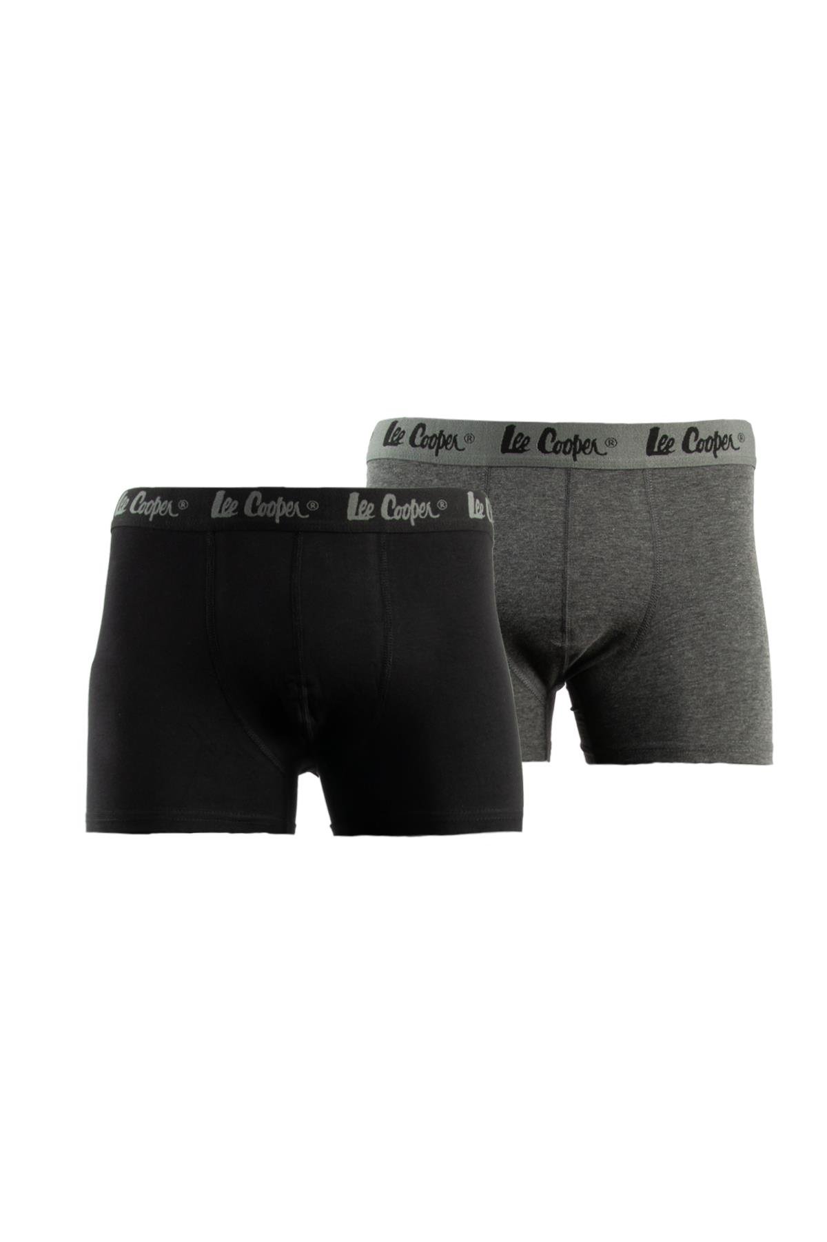 Valley Erkek 2'Li Boxer Siyah-Antrasit