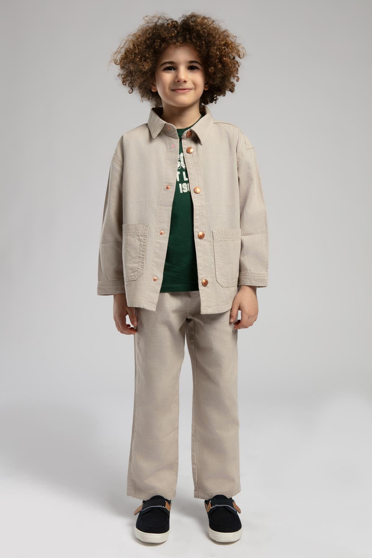 WADE ERKEK ÇOCUK DOKUMA CEKET