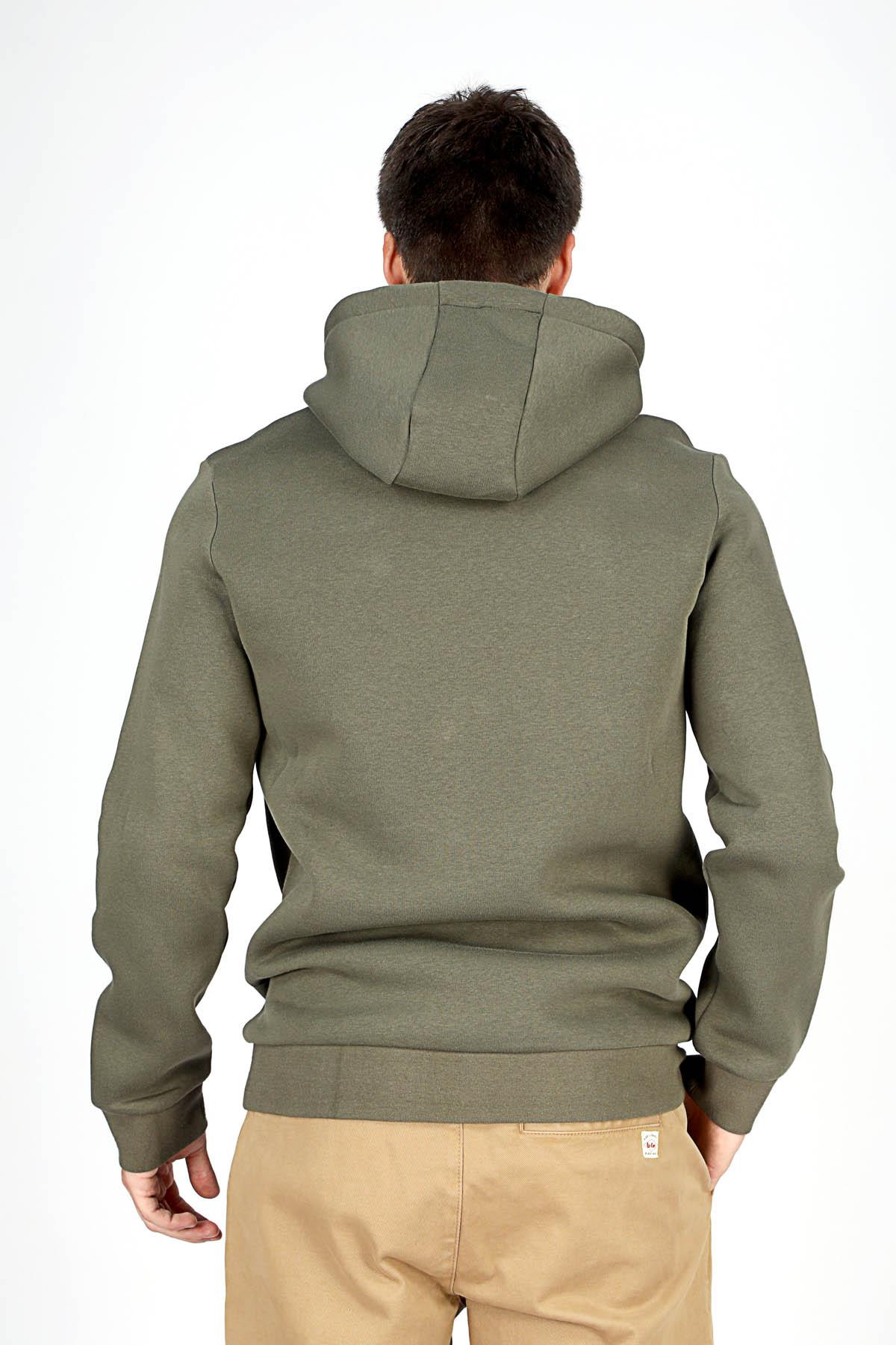 Washington Erkek Kapüşonlu Sweatshirt Haki