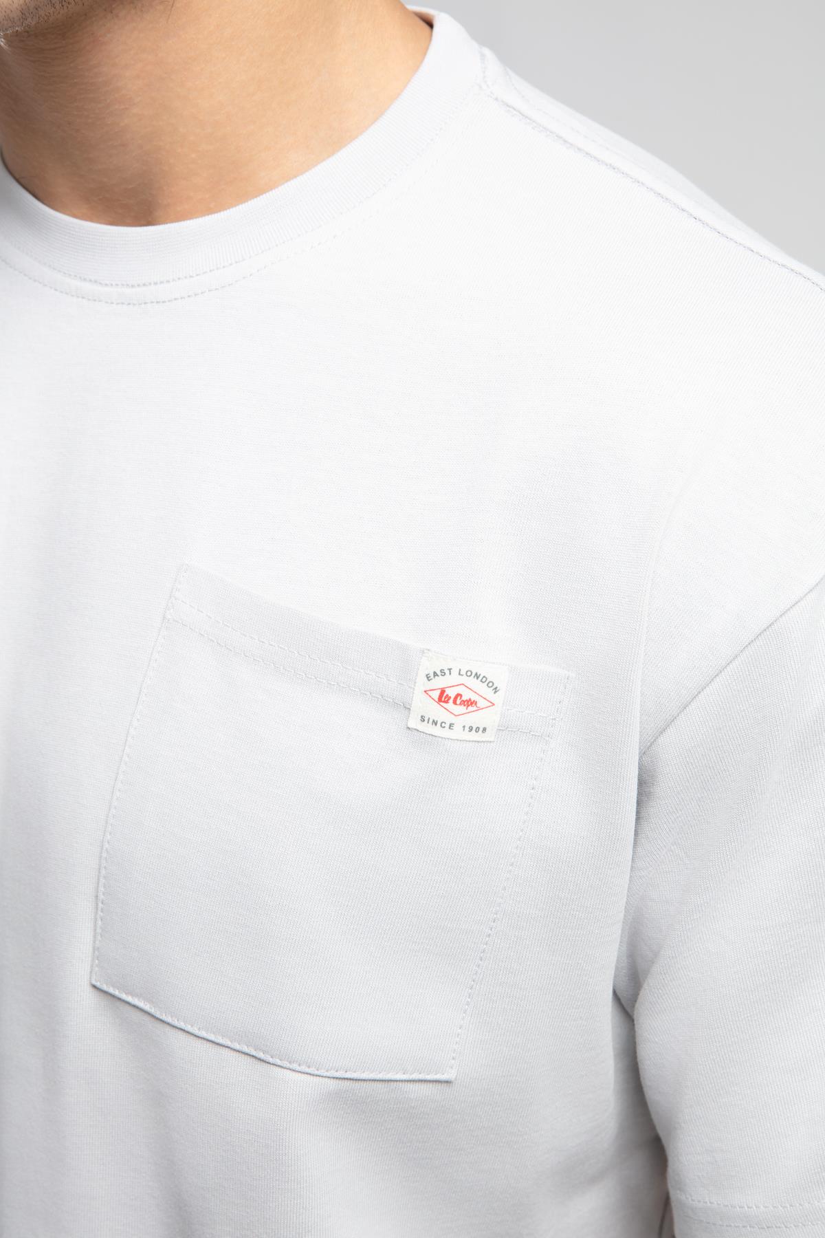 West Erkek O Yaka T-Shirt Gri