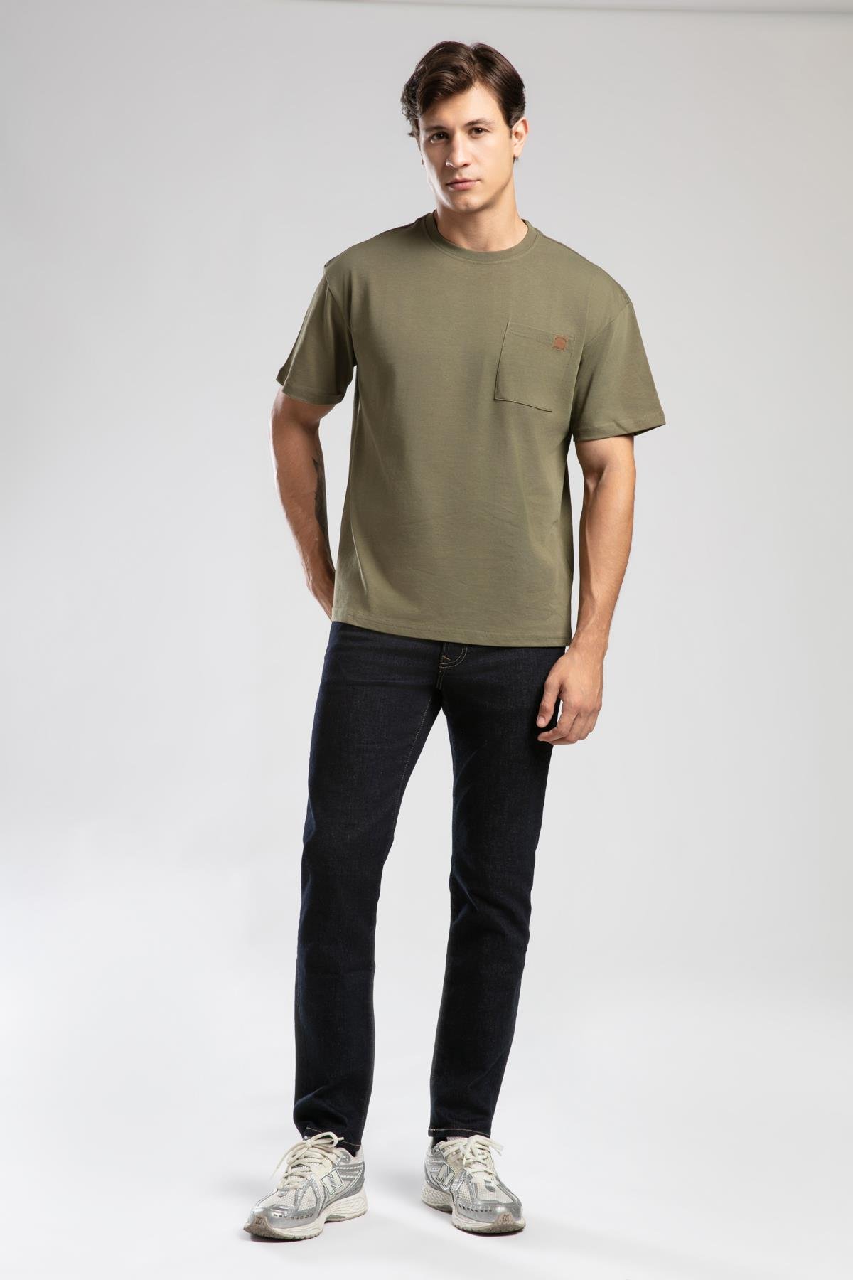 WEST ERKEK O YAKA K.KOL T-SHIRT