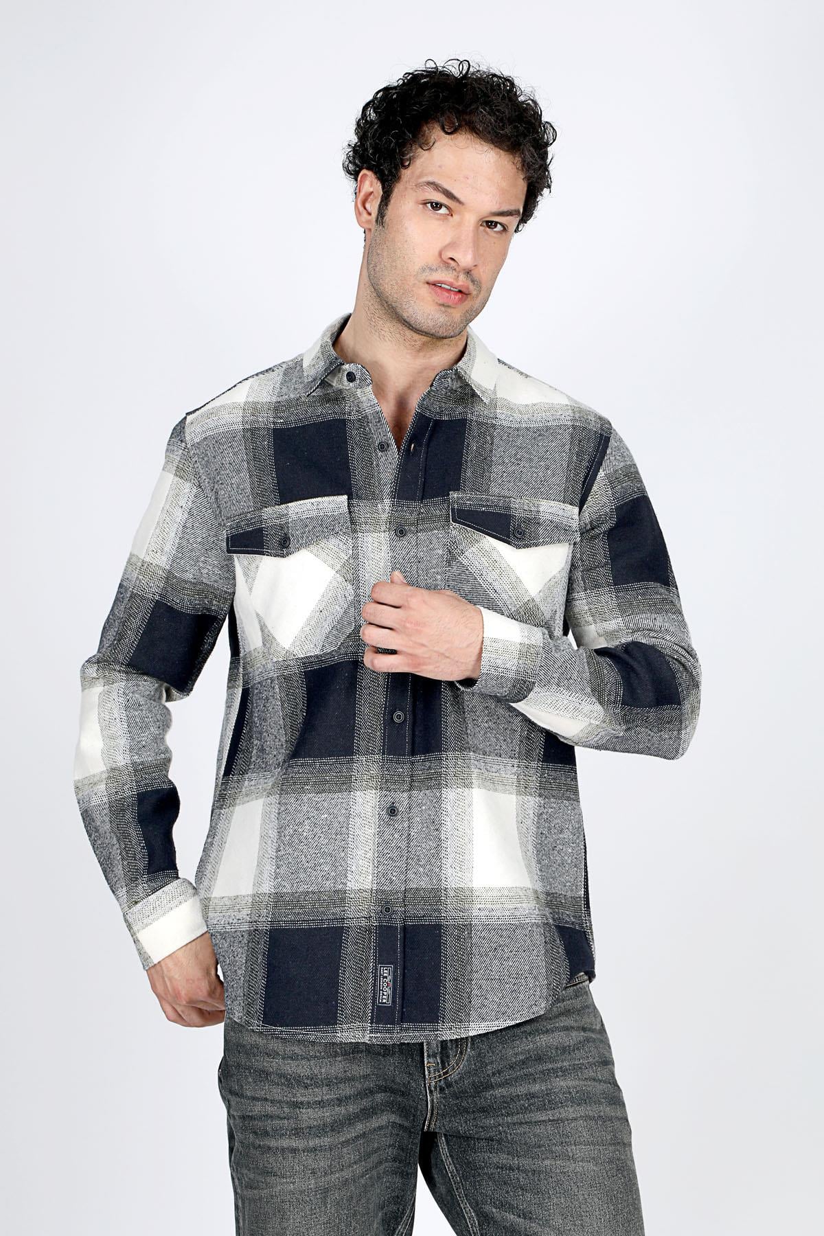 WILFOR ERKEK DOKUMA U.KOL GÖMLEK