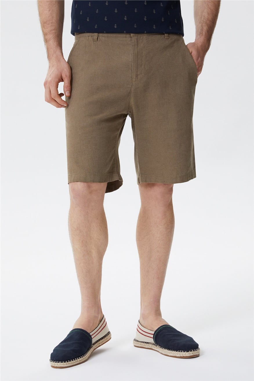 Willy Erkek Chino Şort Camel