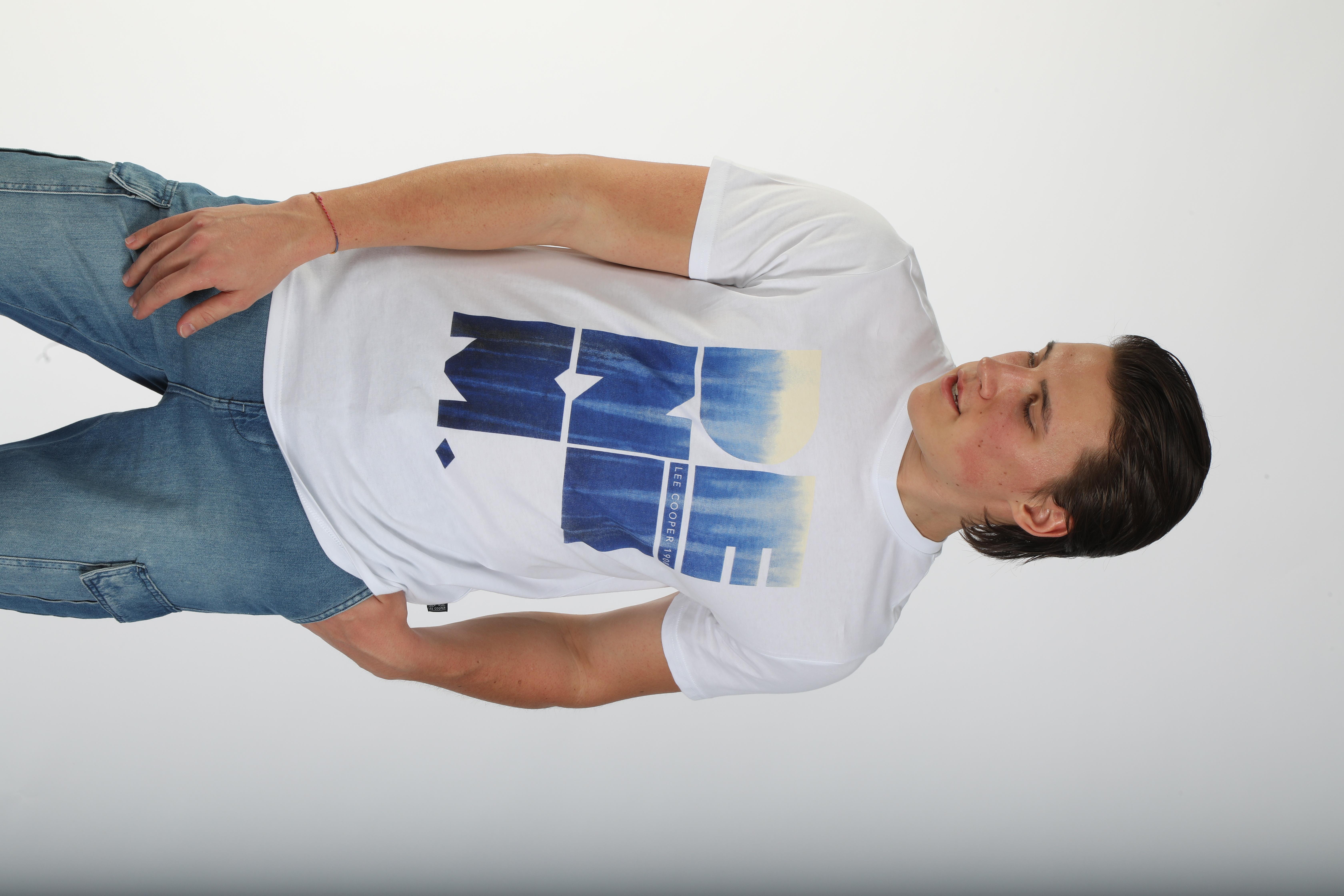 Wince Erkek O Yaka T-Shirt Beyaz