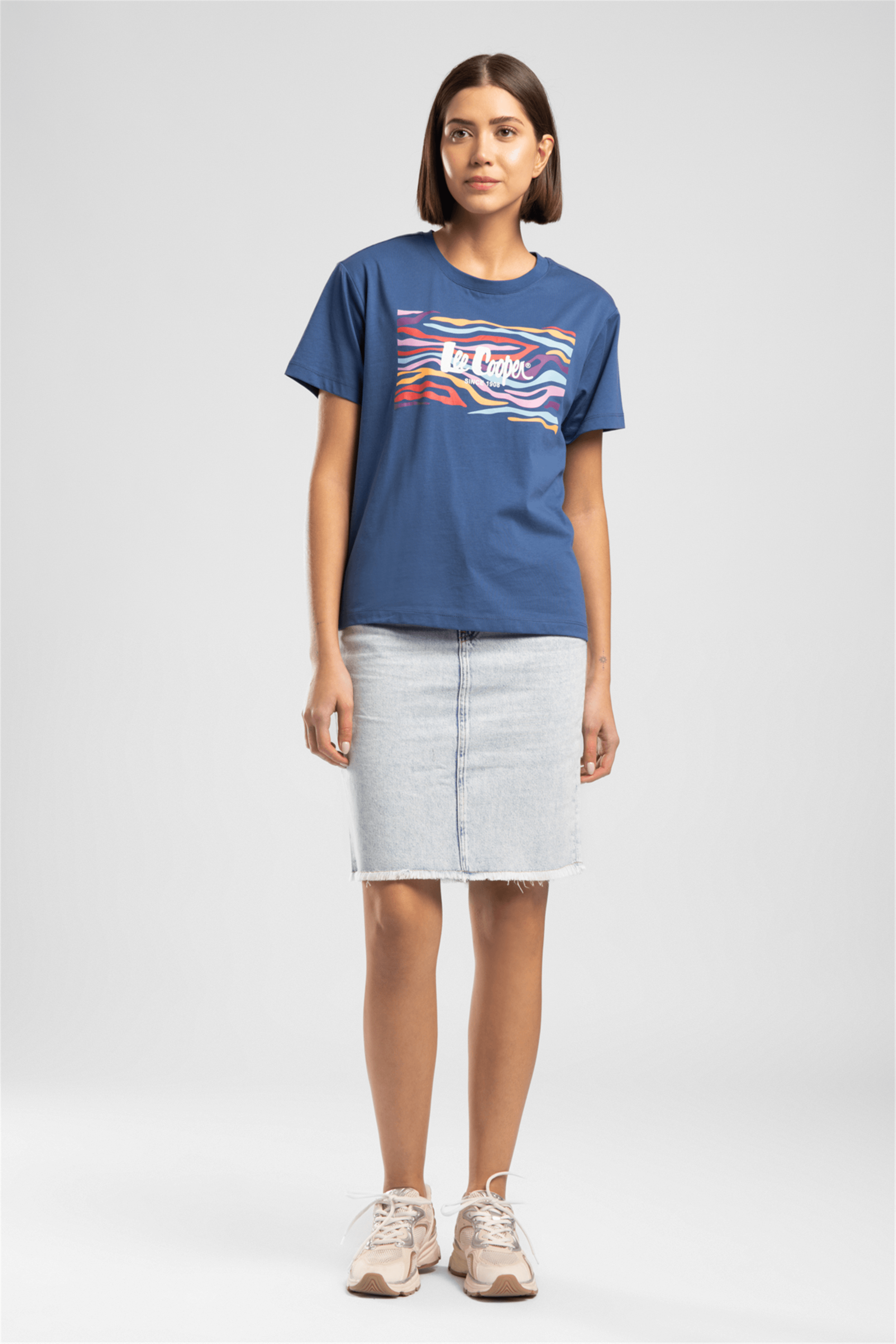 ZEBRARS KADIN O YAKA T-SHIRT